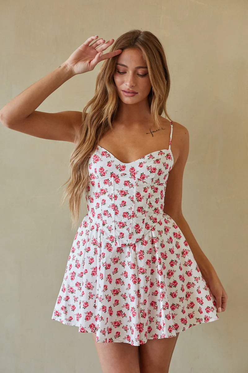 Corinne Corset Mini Dress