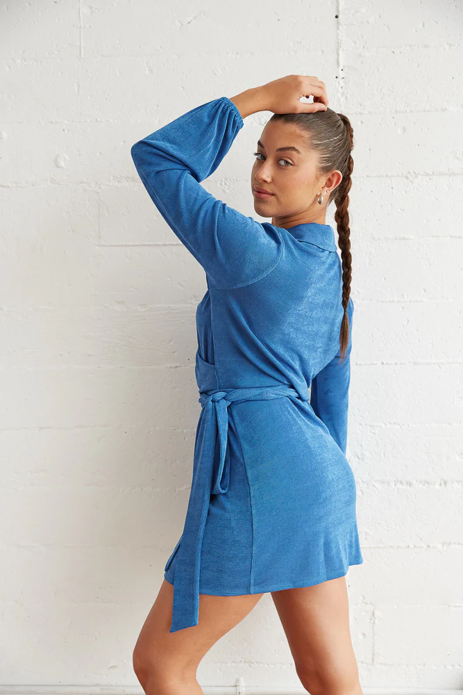 Luna Wrap Mini Dress