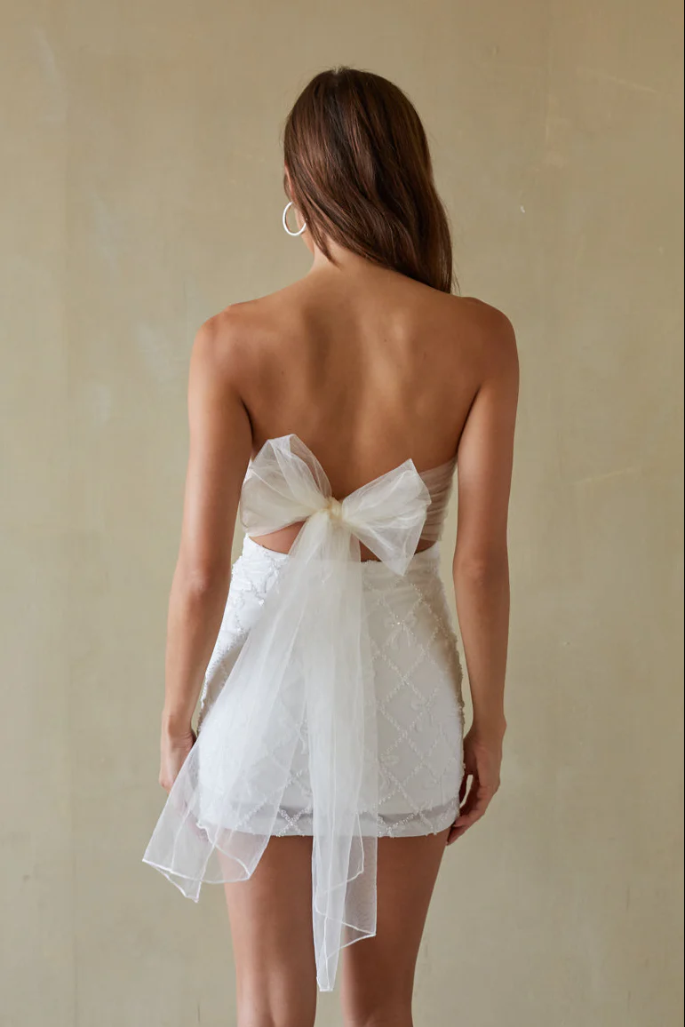 Nixie Coquette Sequin Mini Dress