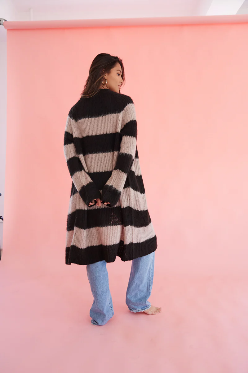 Alexis Striped Duster