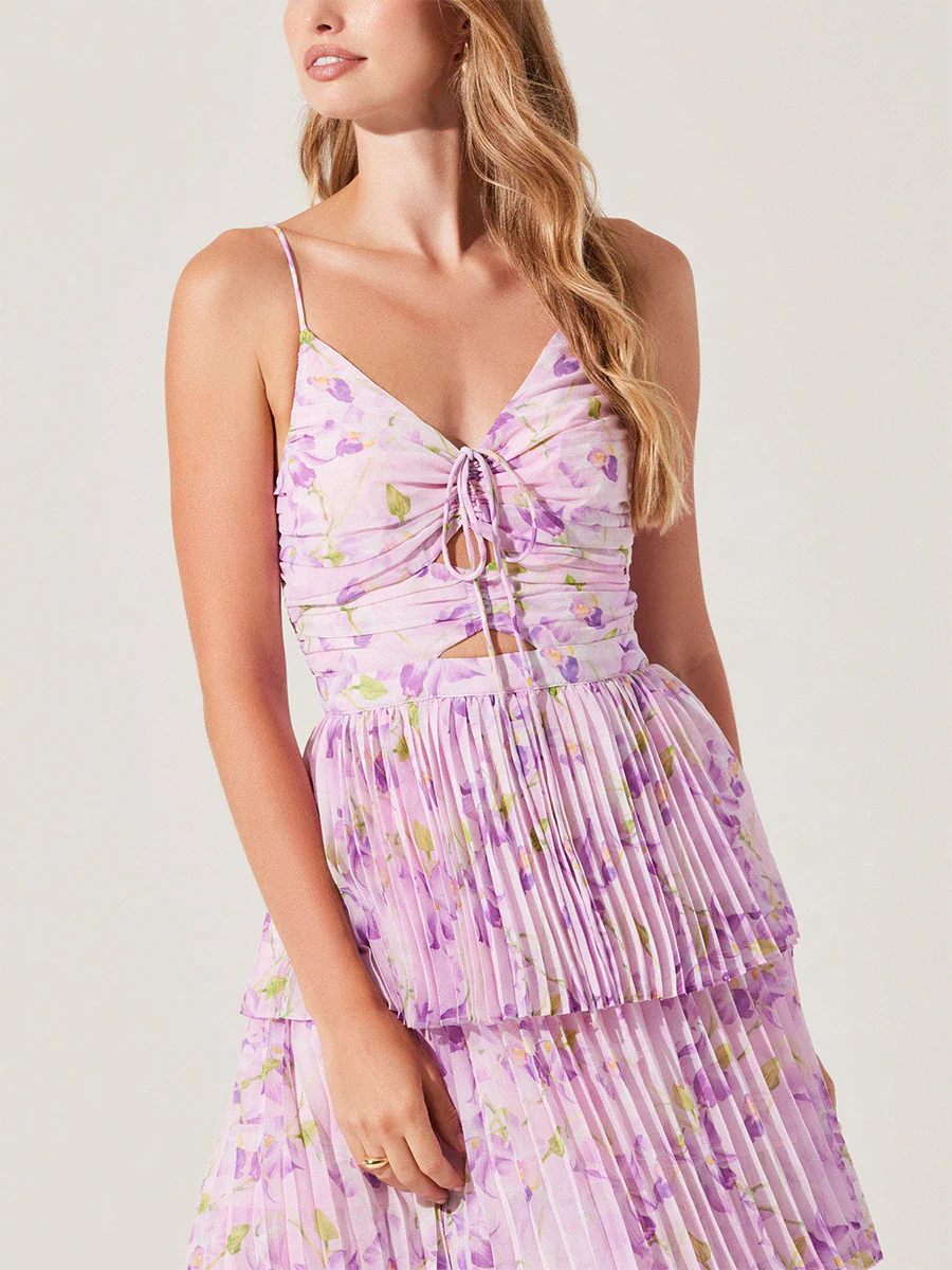 ASTR Daytona Floral Maxi Dress