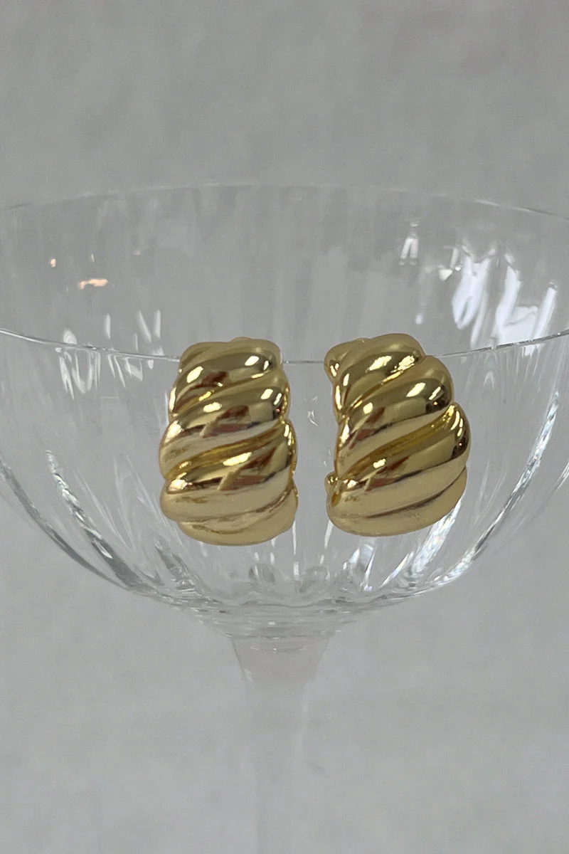 Ella Chunky Hoop Earrings