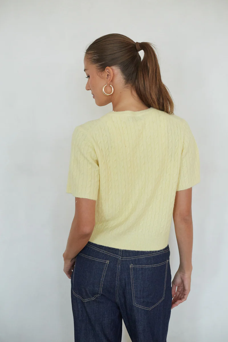 Lauren Cable Knit Cardigan