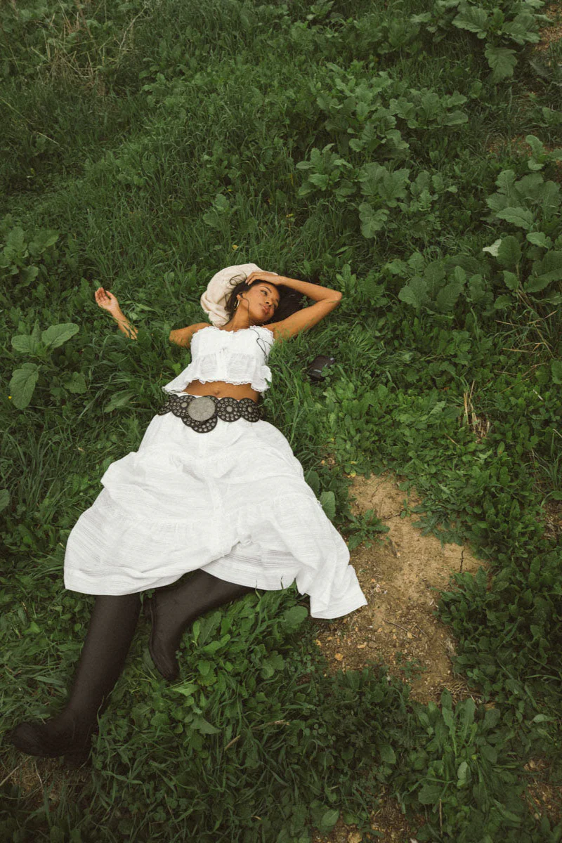 Miley Lace Tiered Maxi Skirt