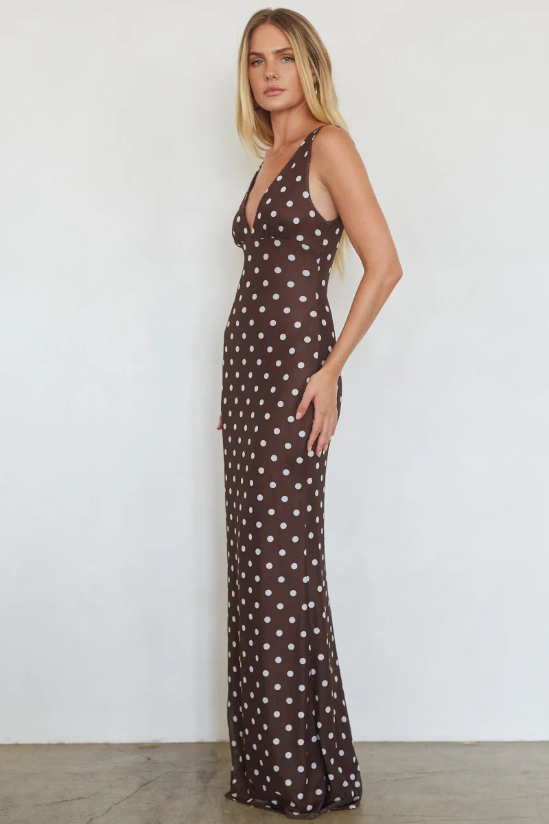 Lettie Mesh Maxi Dress