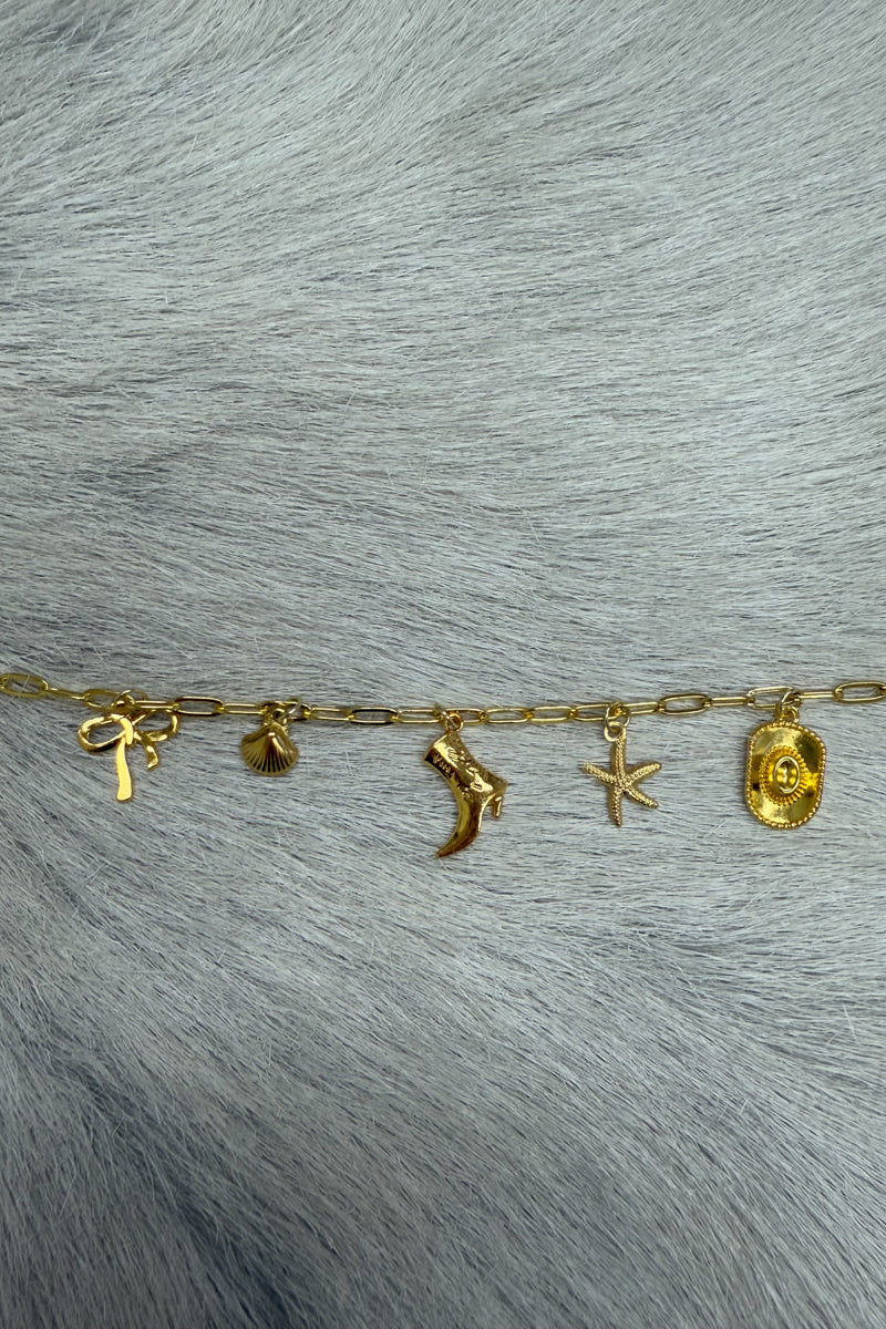 Hannah Cowgirl Charm Pendant Necklace