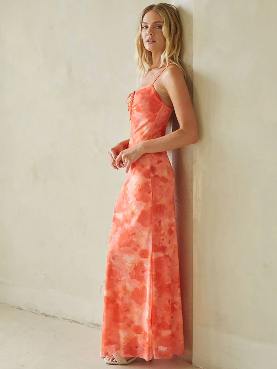 Chelley Keyhole Maxi Dress
