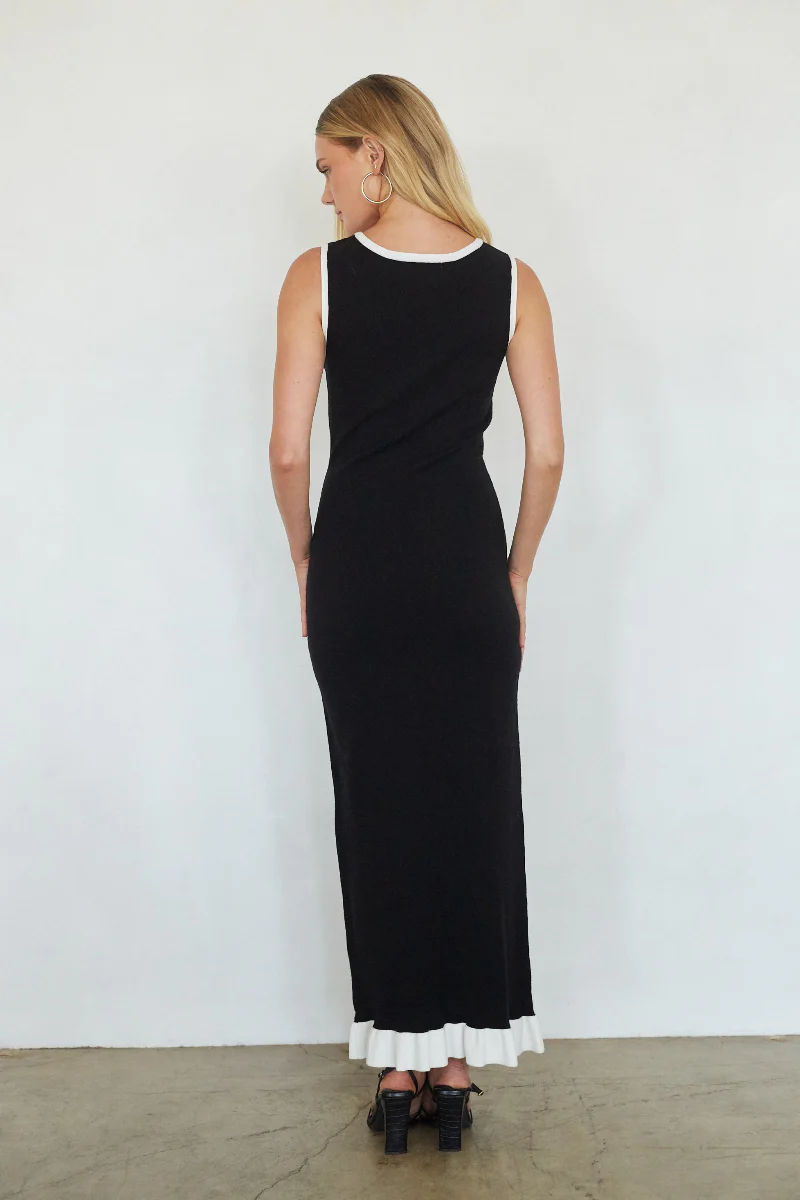 Ruthie Knit Sweater Maxi Dress