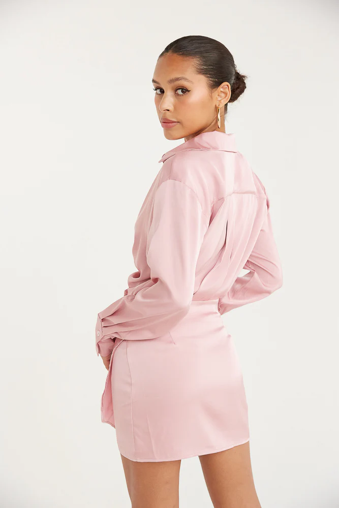 Maddox Satin Mini Dress