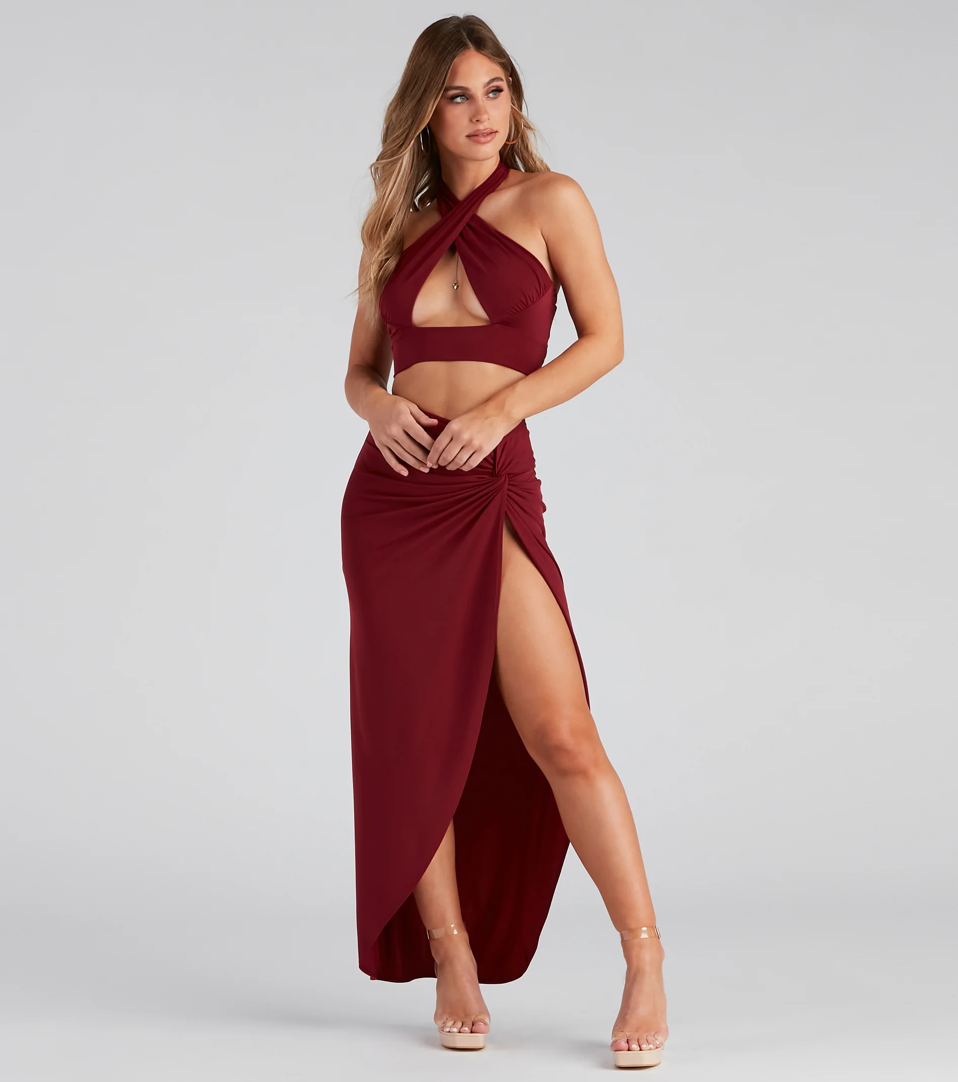 All Night Wrap Maxi Skirt