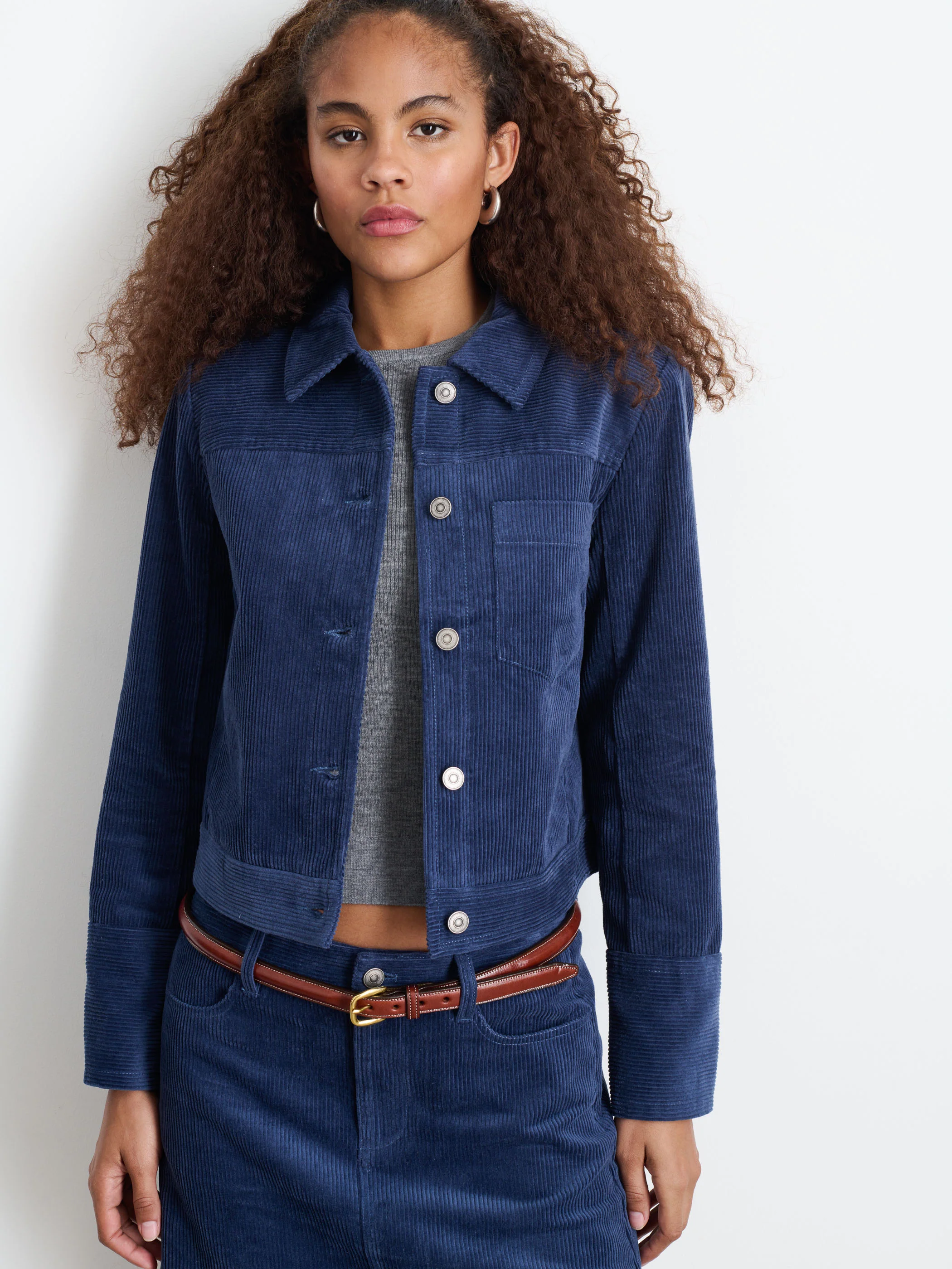 Camden Jacket In Corduroy