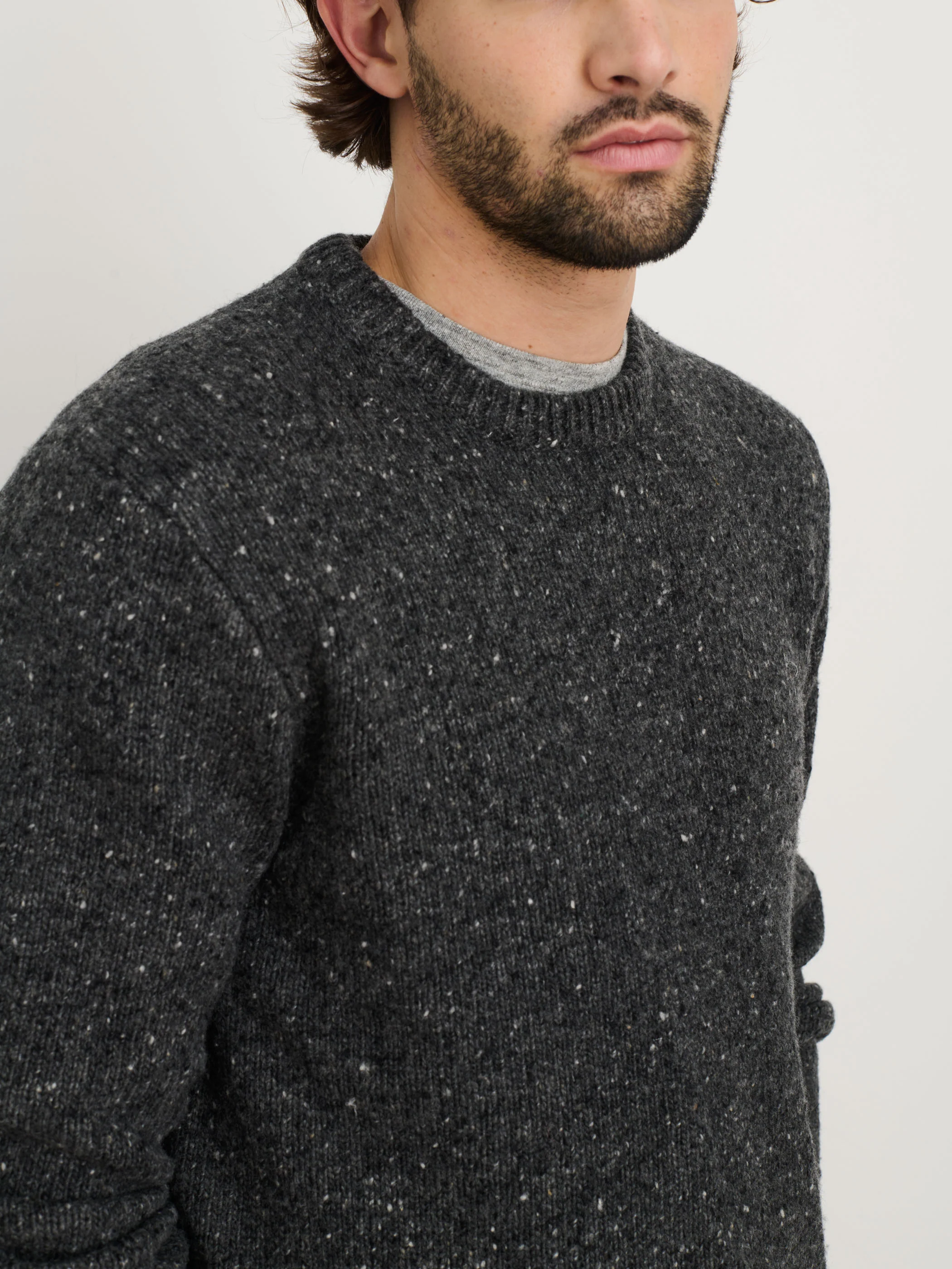 Donegal Crewneck Sweater