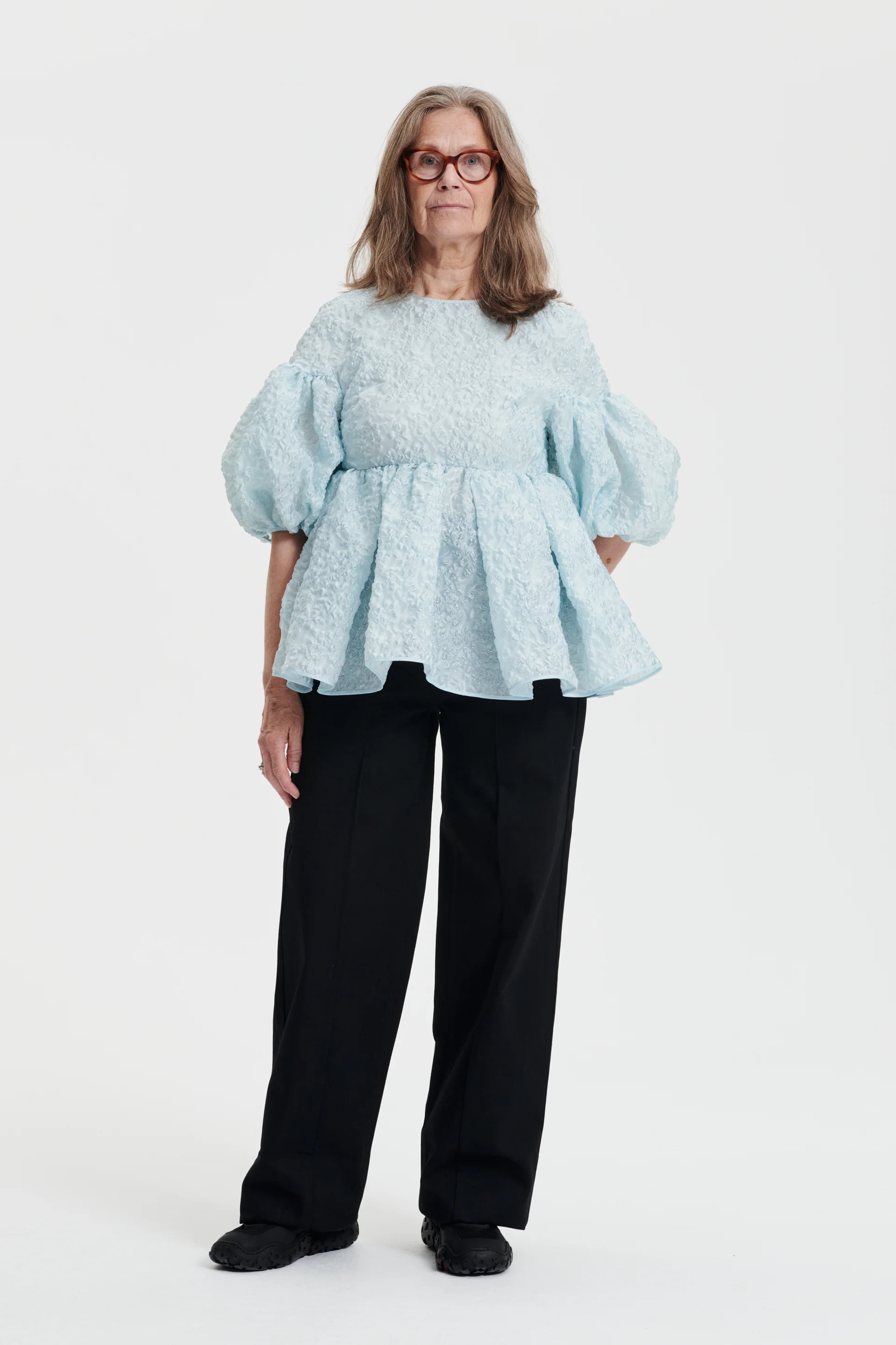 JERRY | TOP GRASMERE MATELASS⦠AQUA