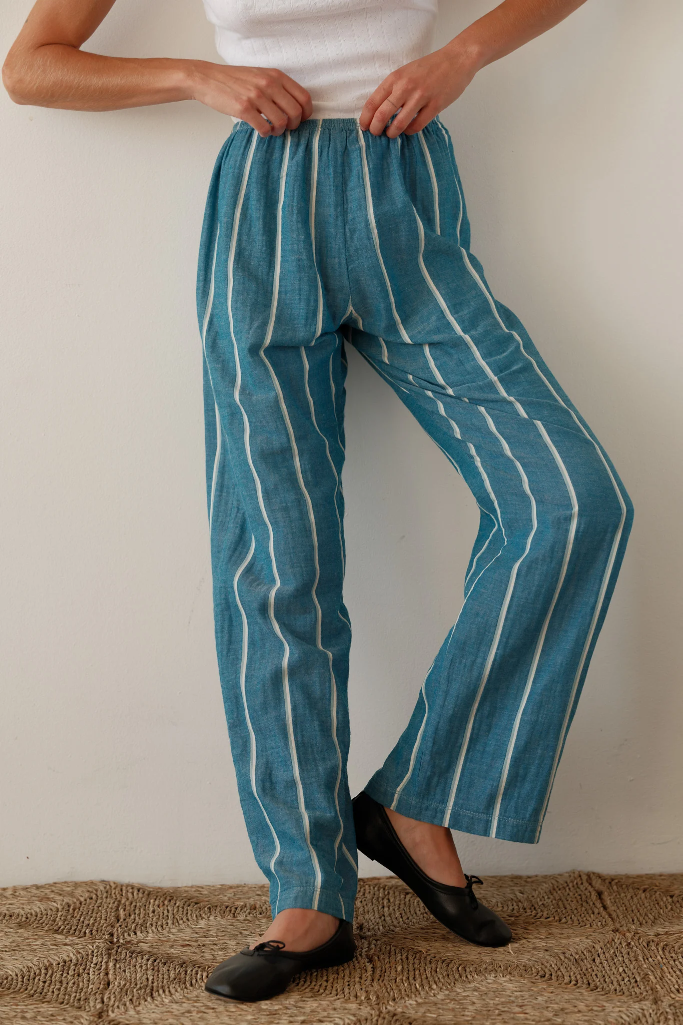 The Stripe Simple Pant