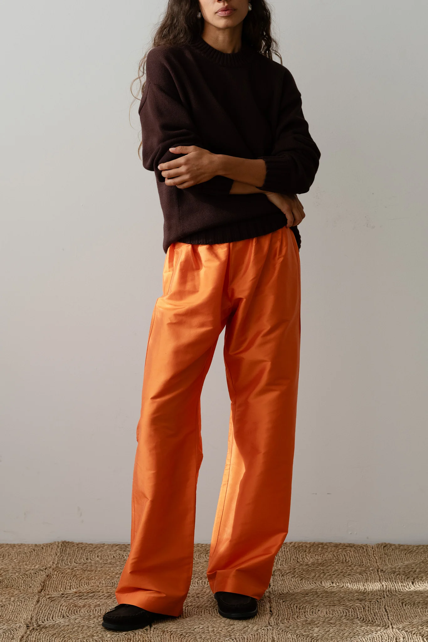 The Taffeta Simple Pant