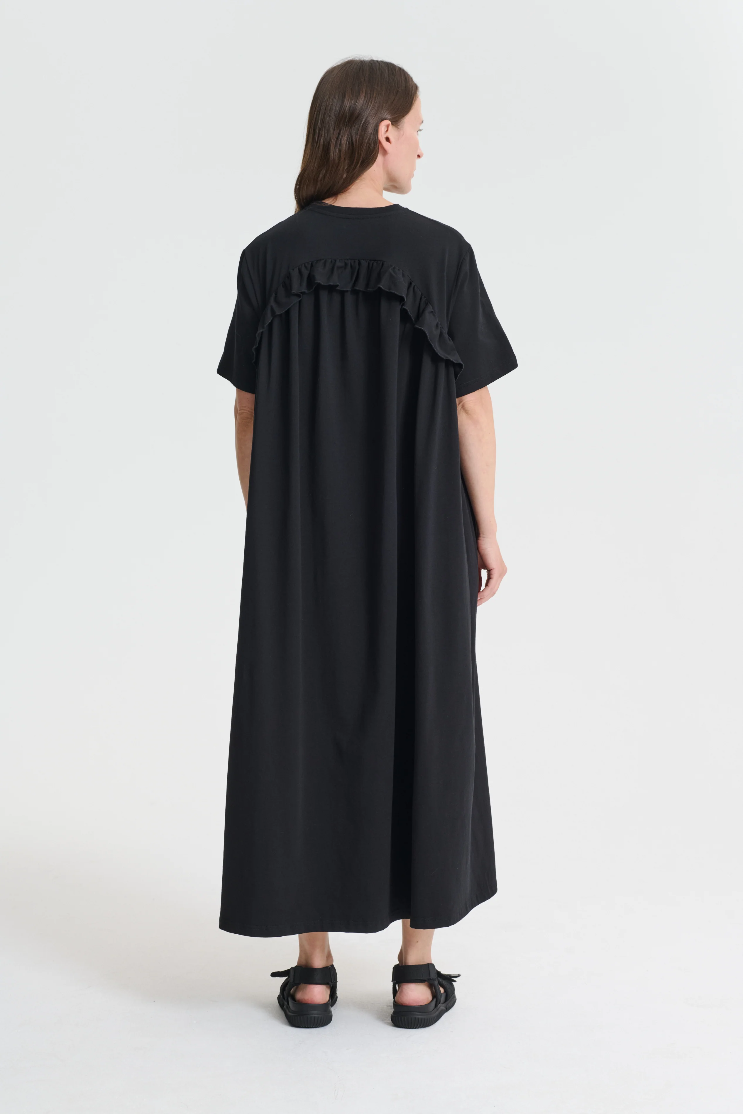 ALAINE | DRESS JERSEY | BLACK