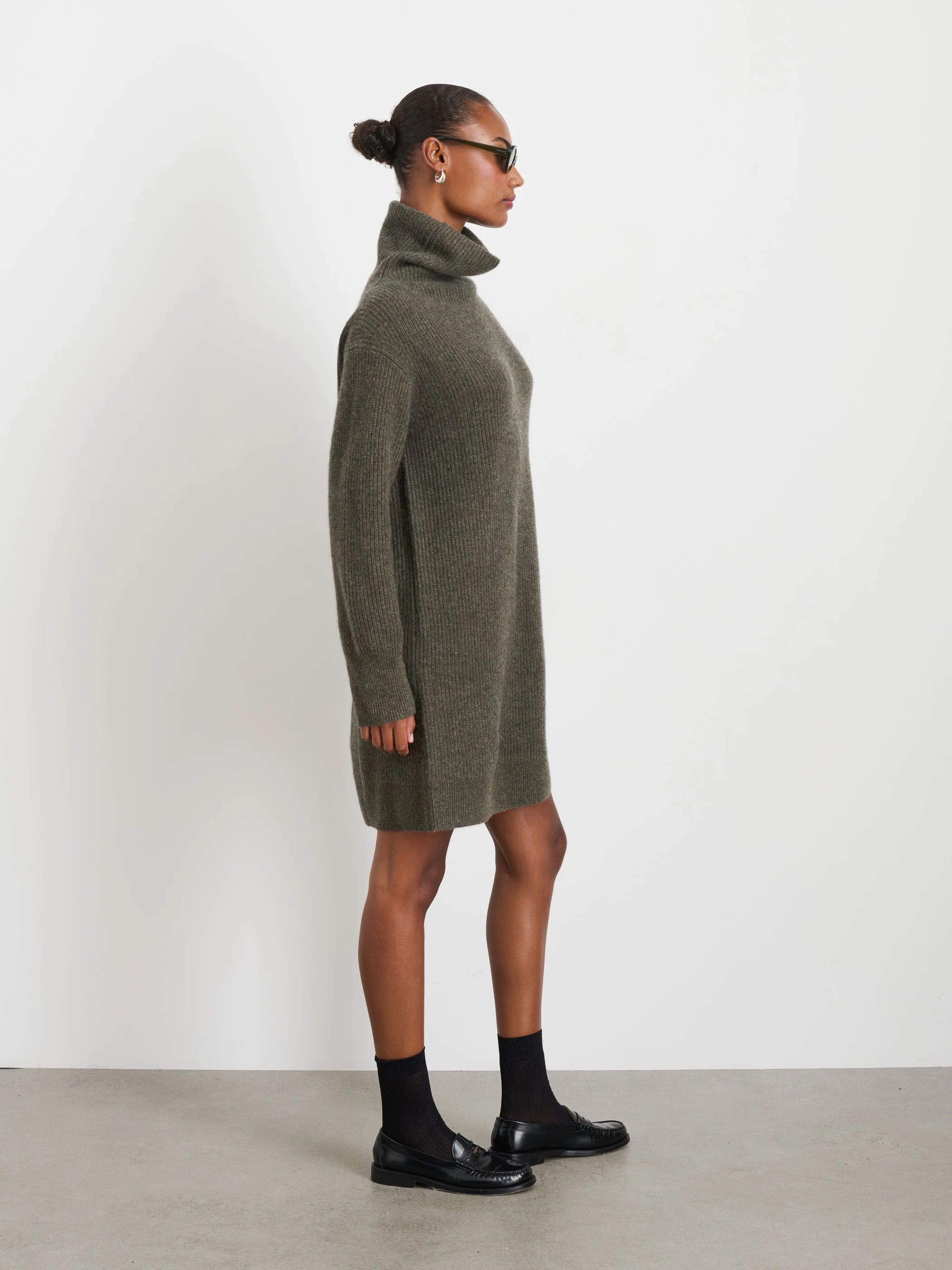 Simone Sweater Dress in Cashmere
