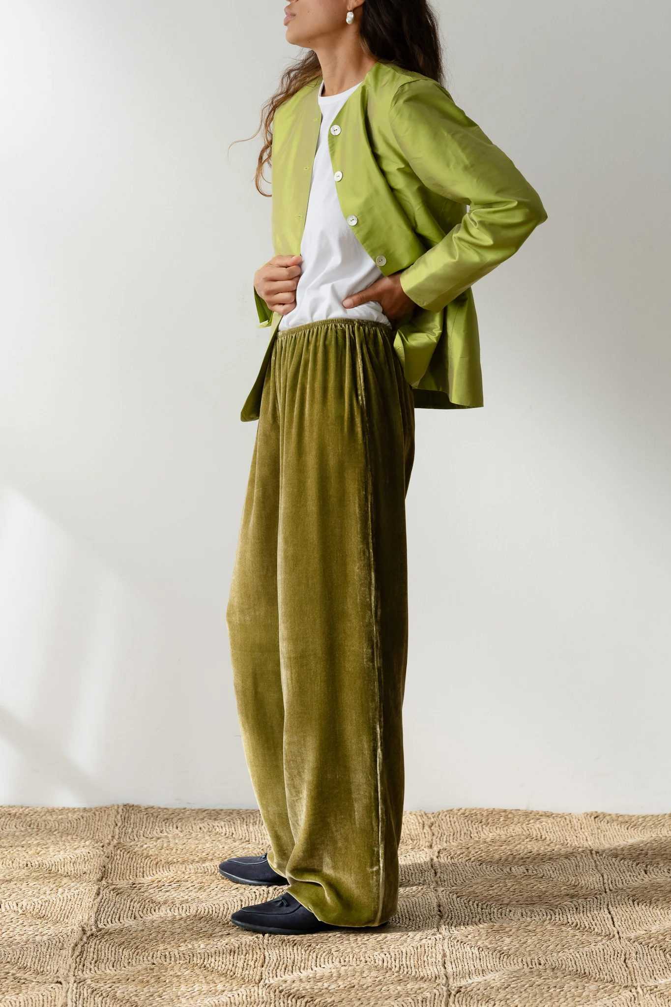 The Velvet Simple Pant
