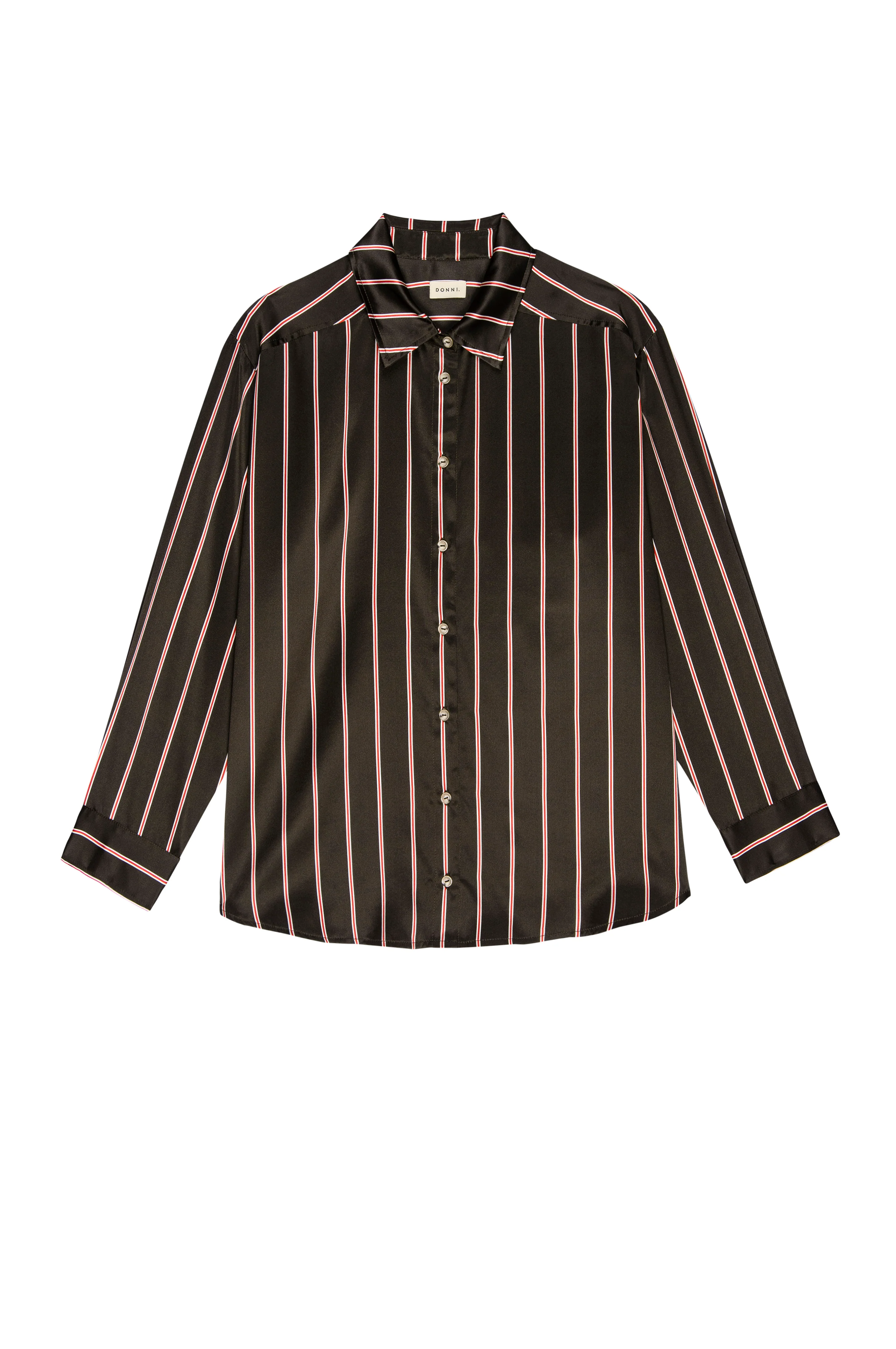The Silk Pinstripe Shirt