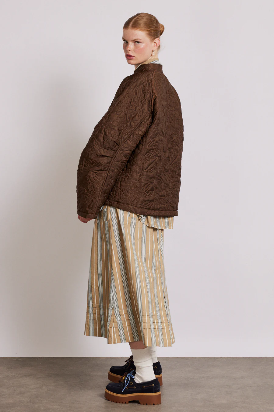 susie quilted reversible bomber