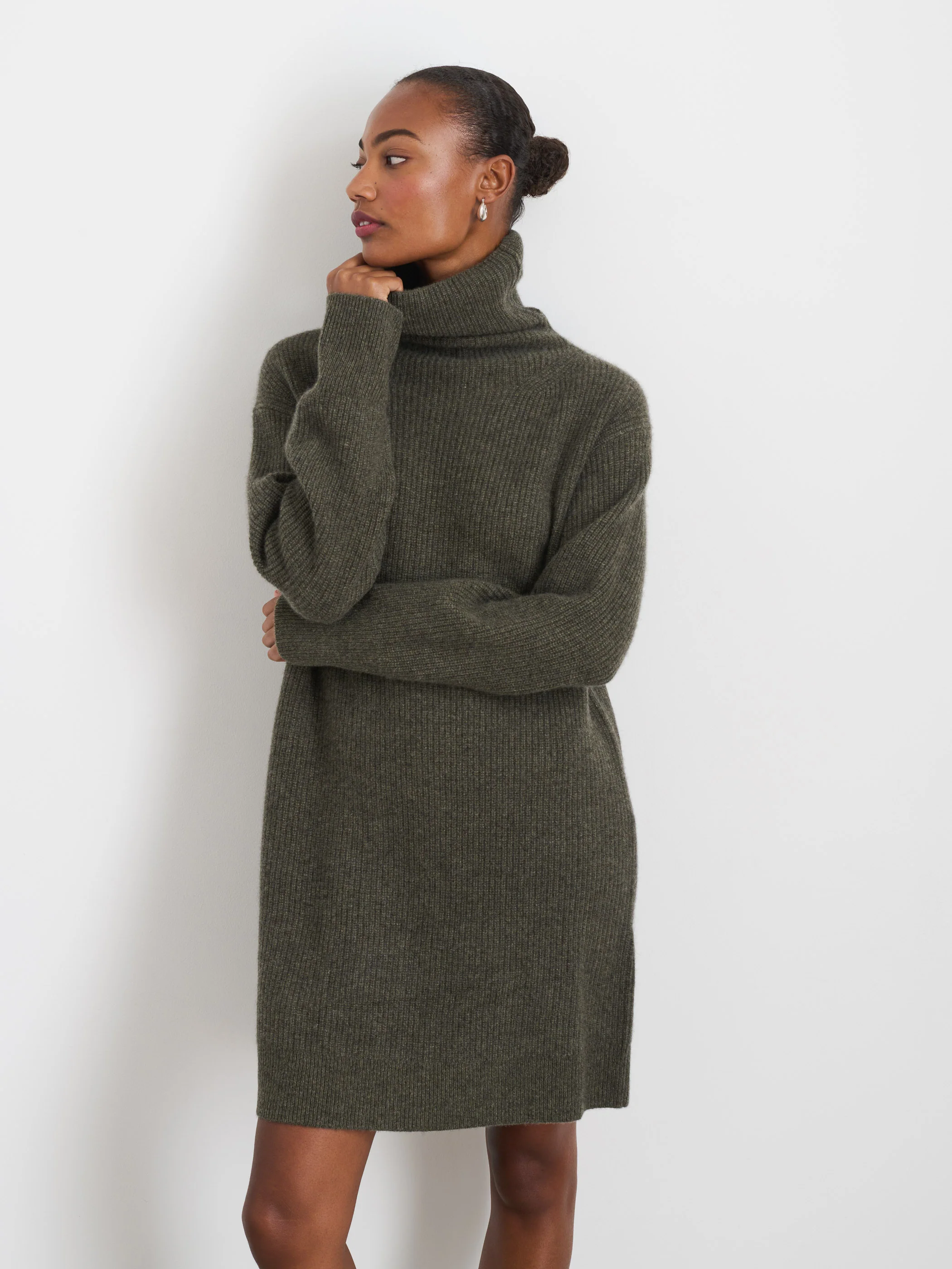 Simone Sweater Dress in Cashmere
