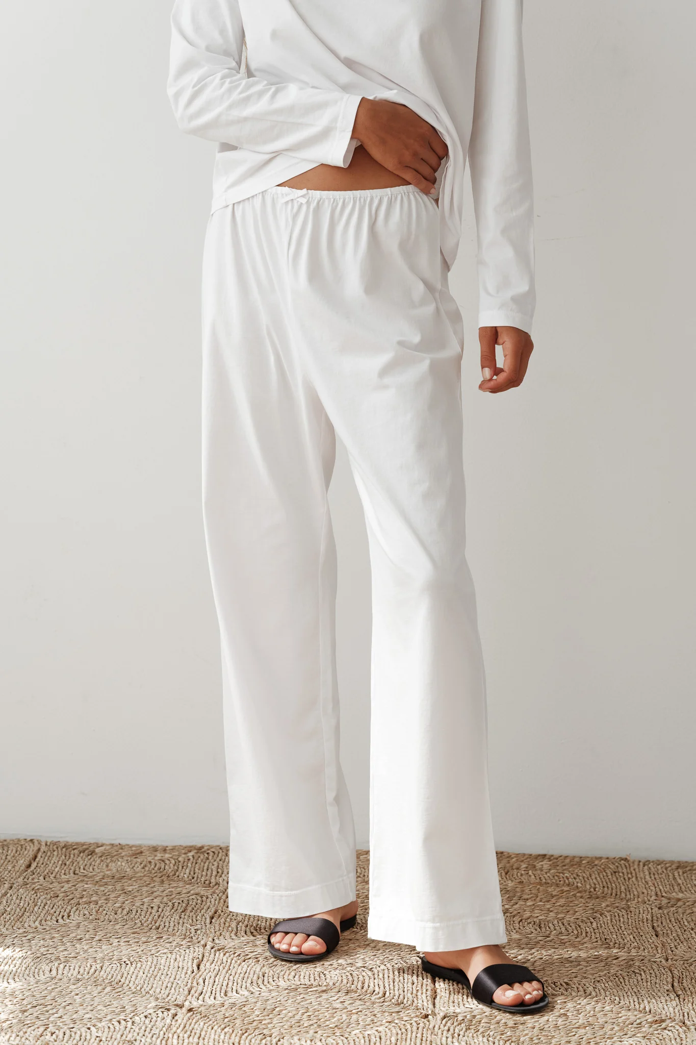 The Jersey Bow Simple Pant
