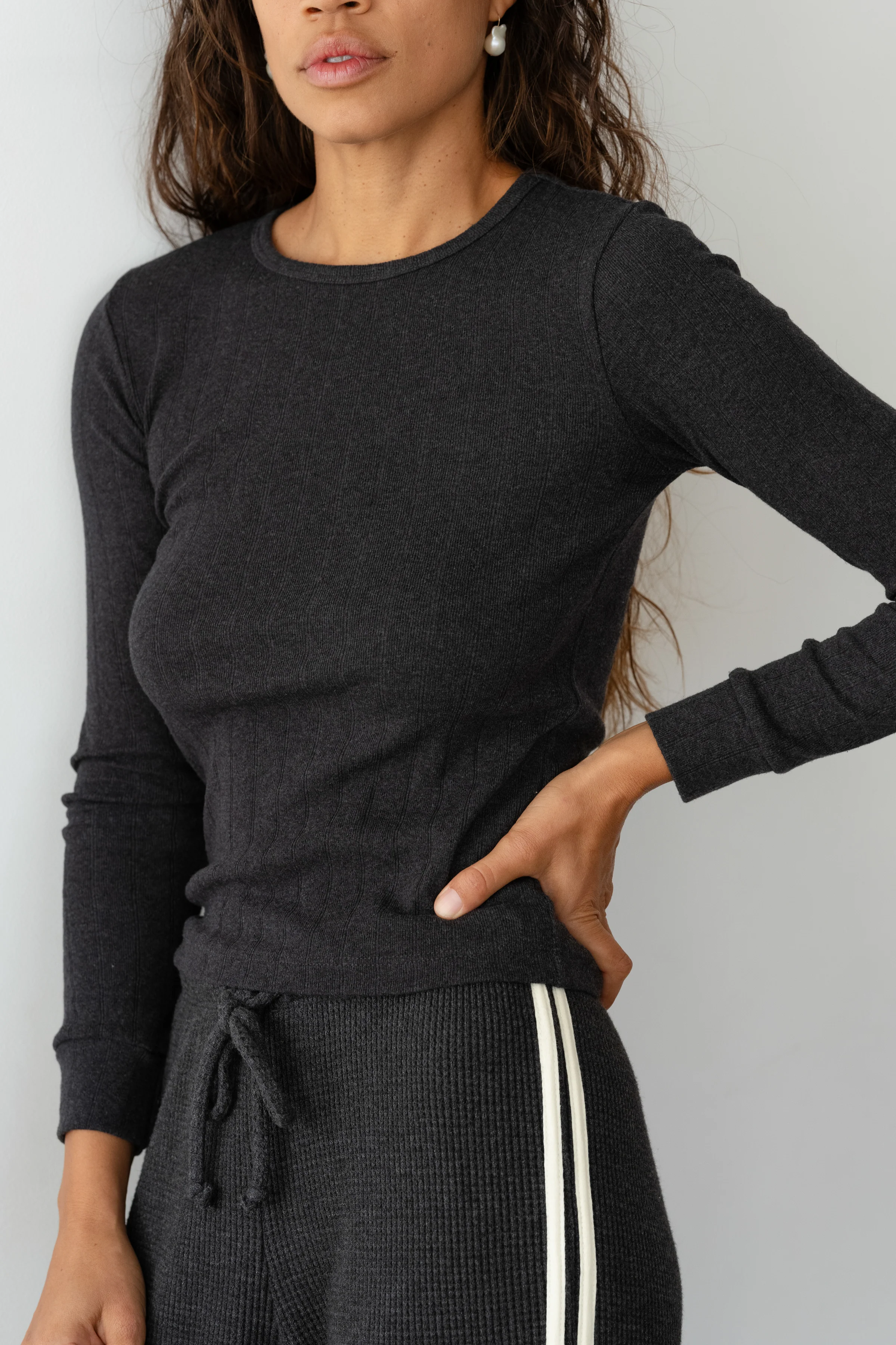 The Pointelle Long Sleeve