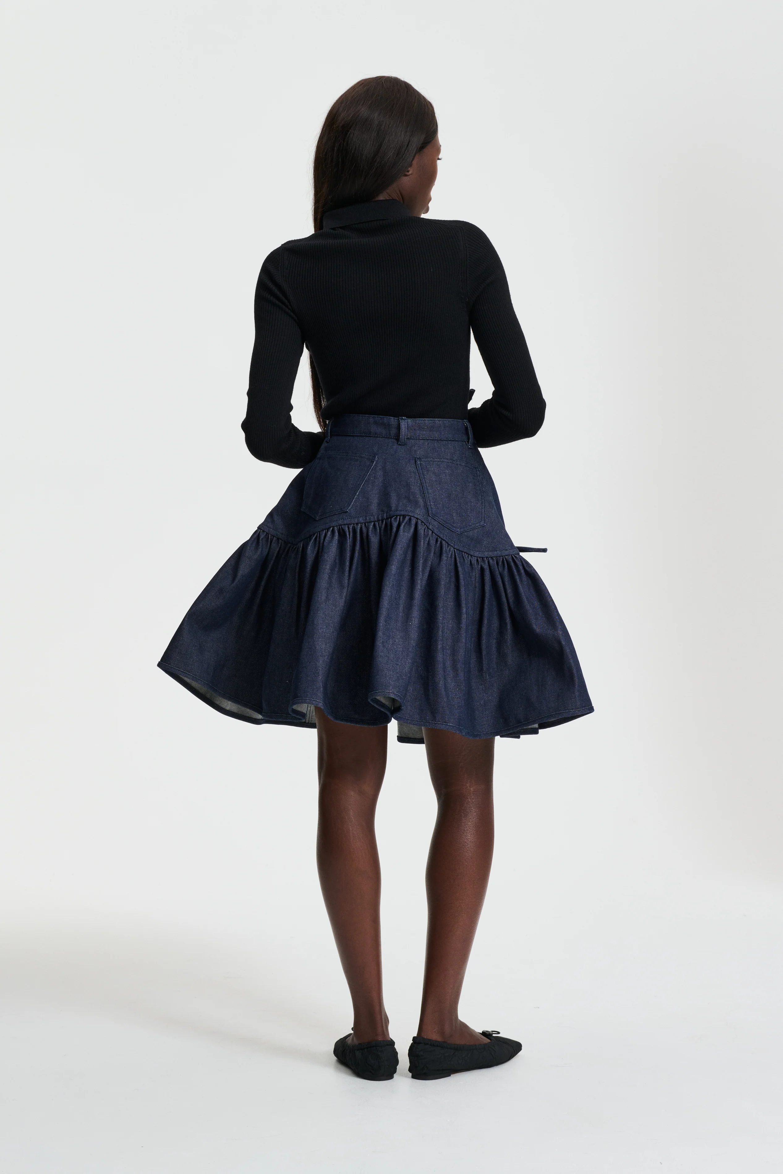 OPRAH | SKIRT DENIM INDIGO