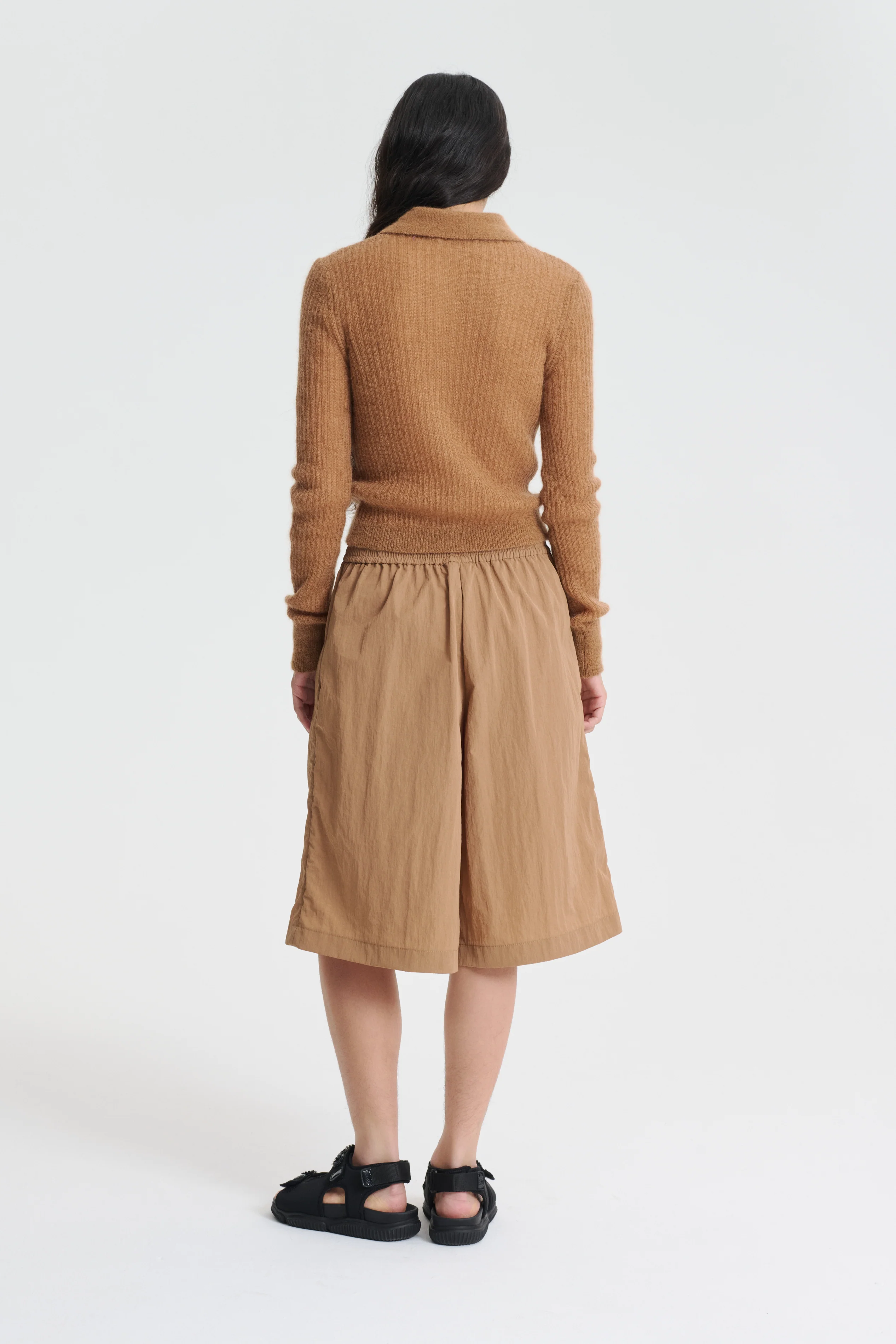 JAKI | CARDIGAN MOHAIR CHESTNUT