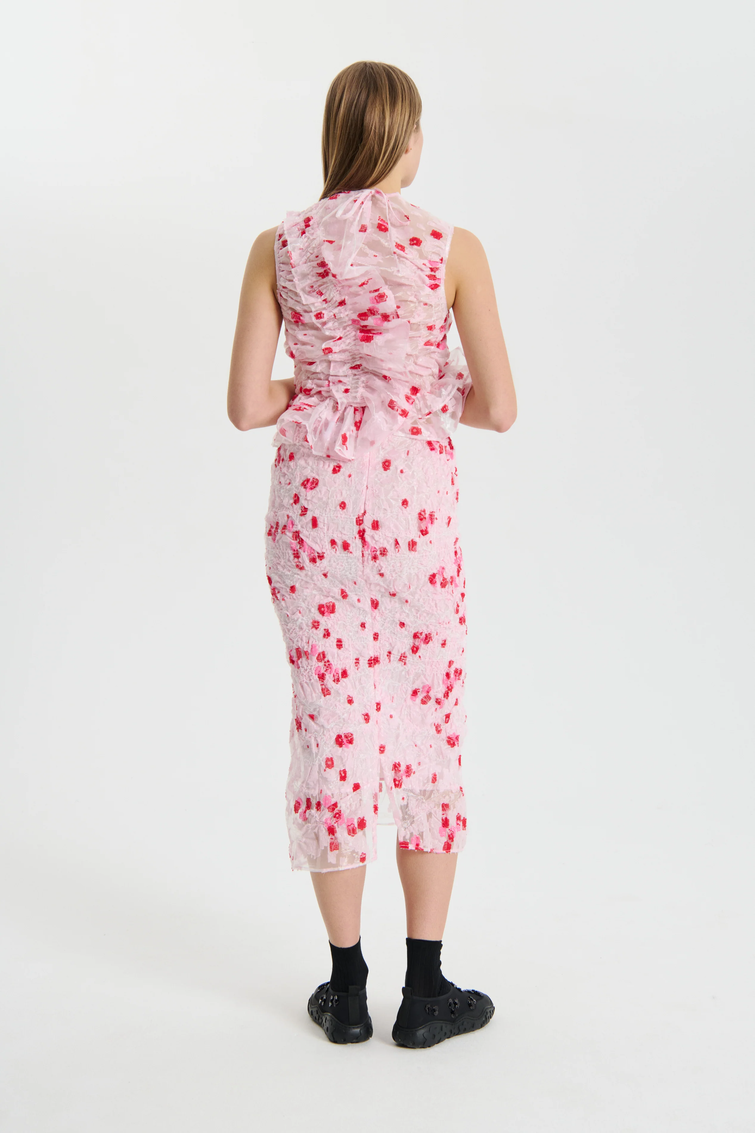 GEO | TOP YARROW FIL-COUP⦠CLEAR / LIGHT PINK