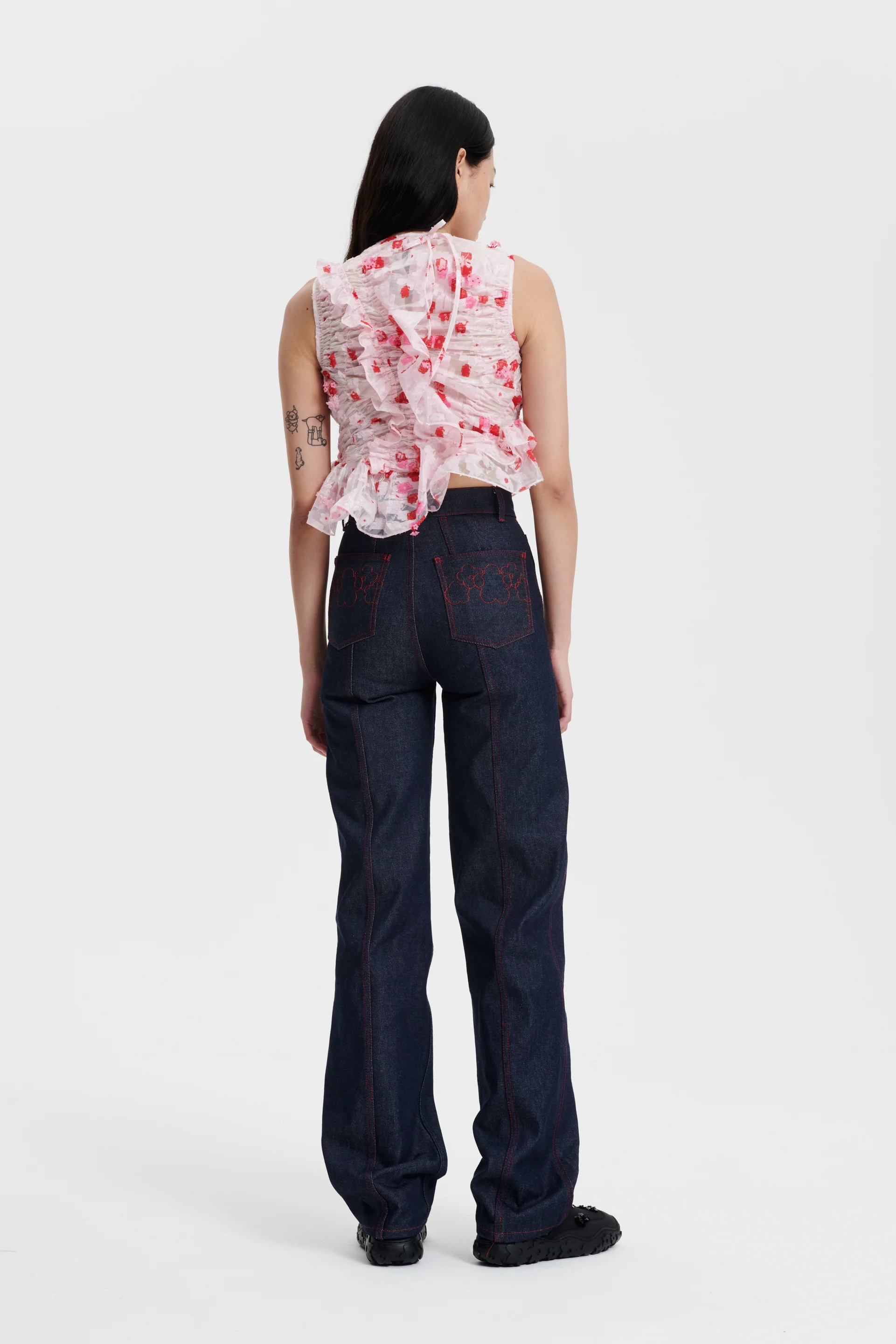 GEO | TOP YARROW FIL-COUP… CLEAR / LIGHT PINK