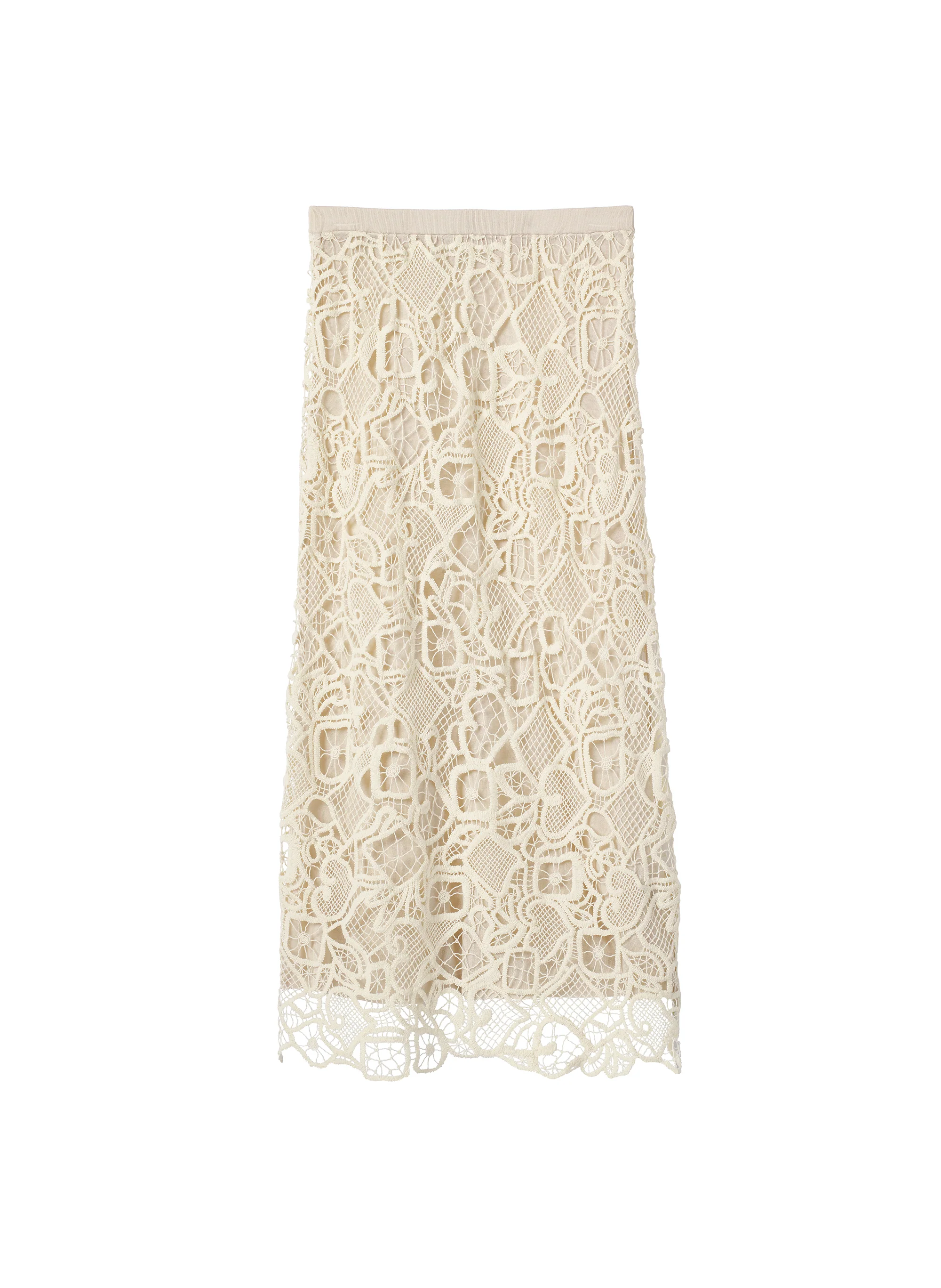 Shay Lace Midi Skirt