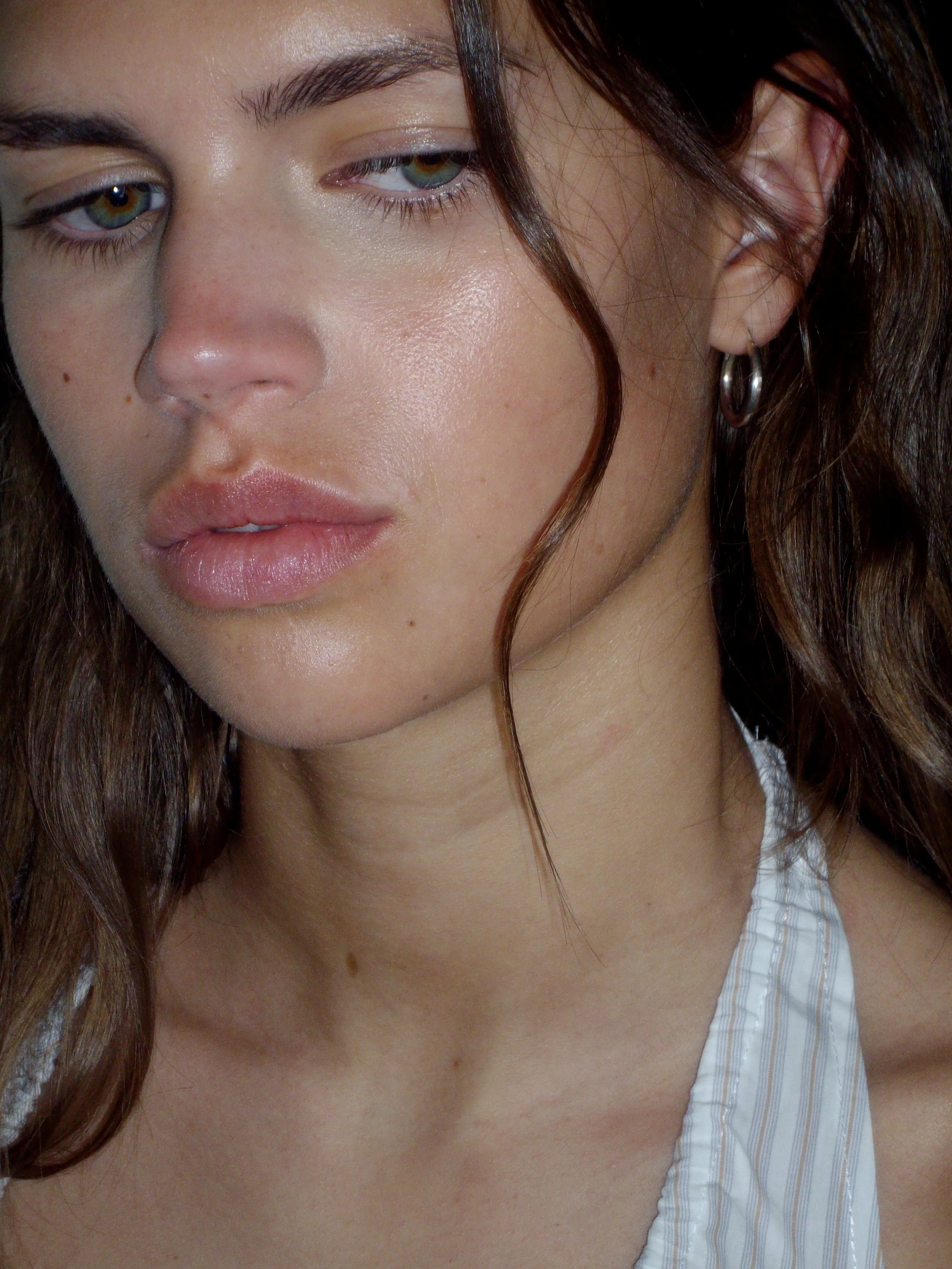 Drawcord Halter - Lake Stripe