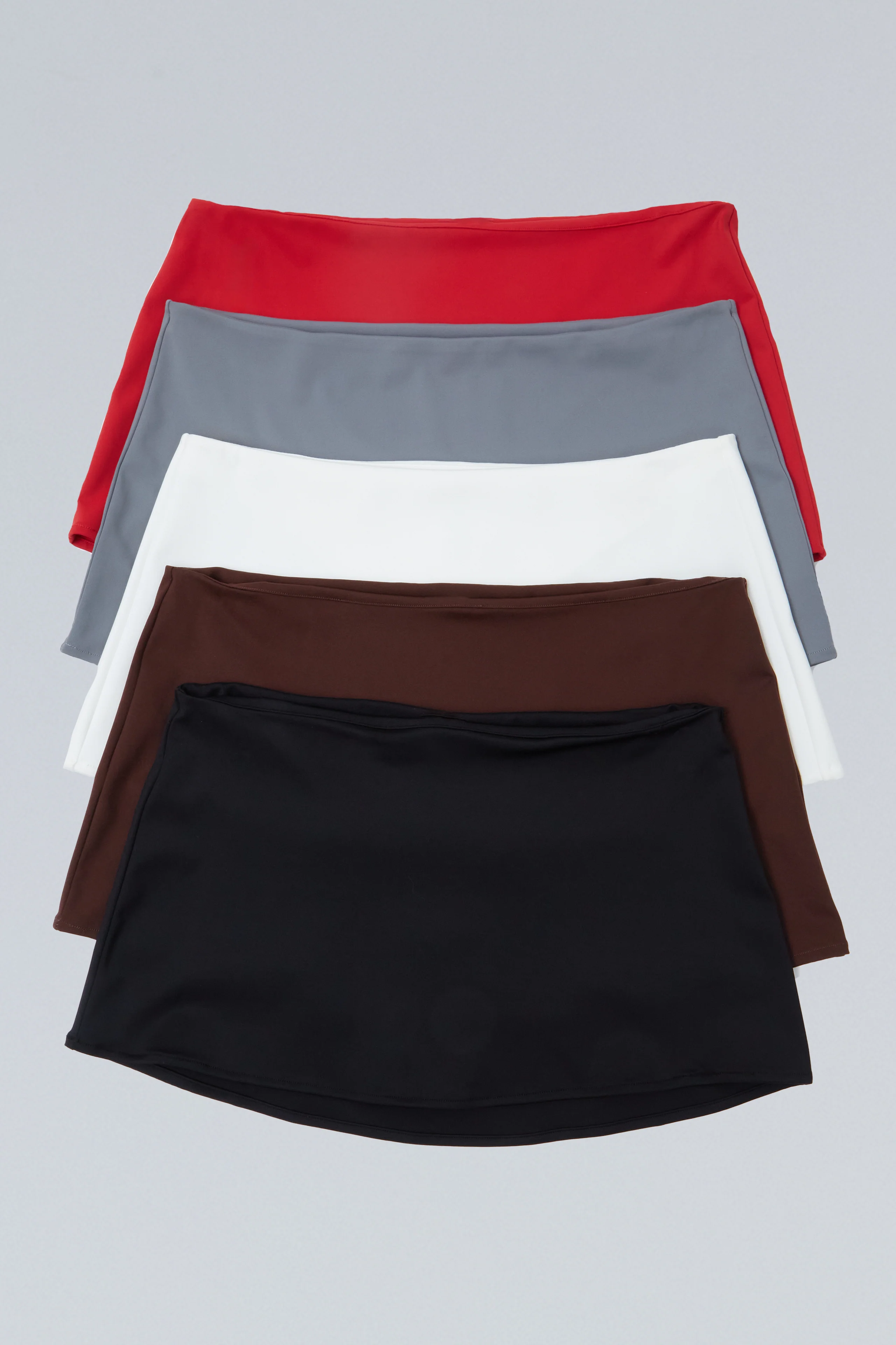 Micro Mini Stretch Skirt. 5-pack