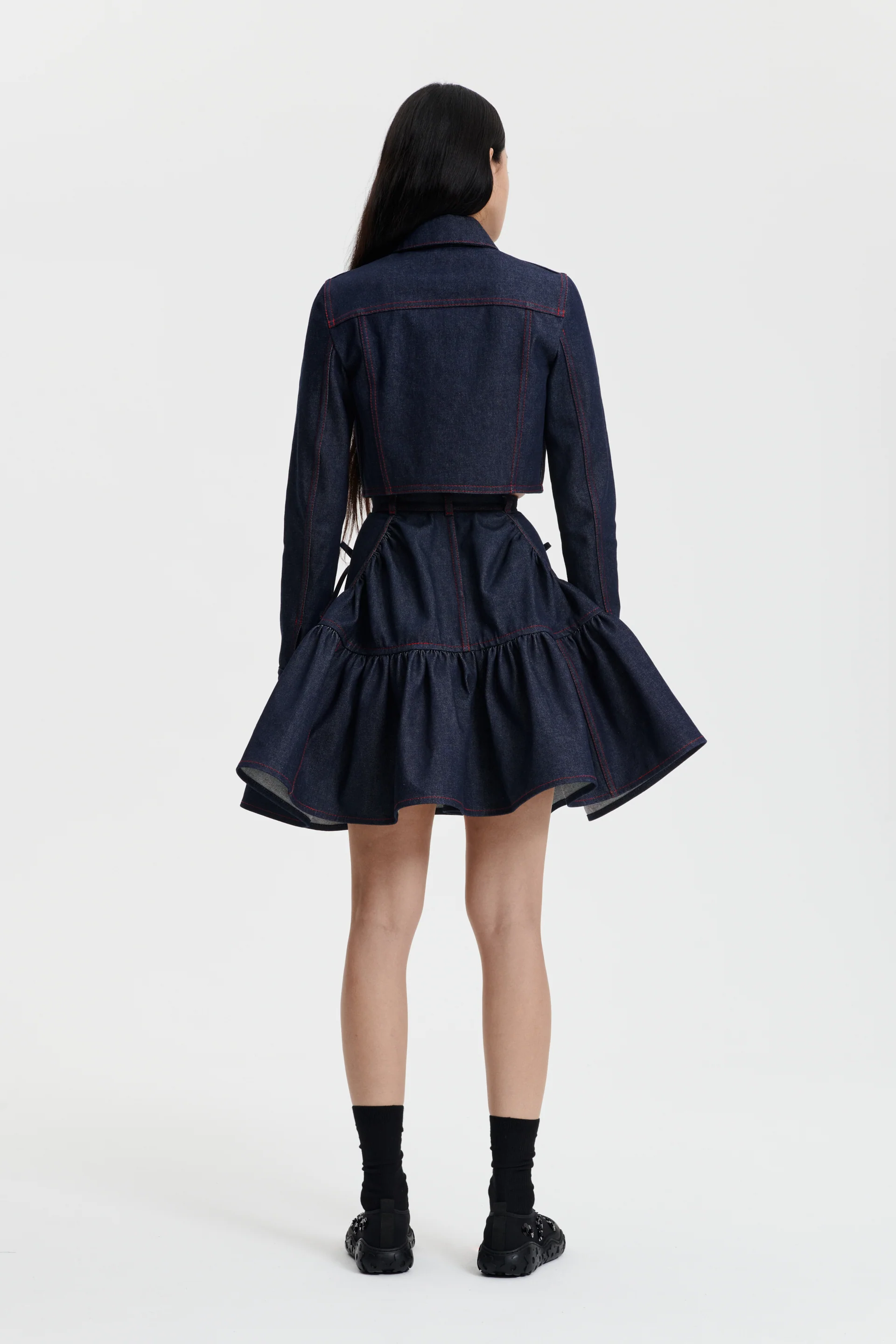 GLORIA | SKIRT DENIM INDIGO