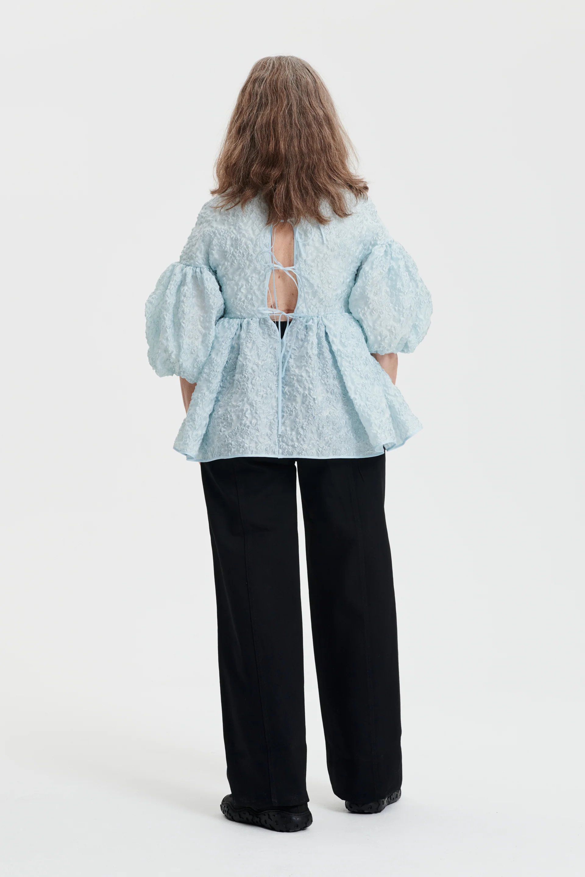 JERRY | TOP GRASMERE MATELASS⦠AQUA