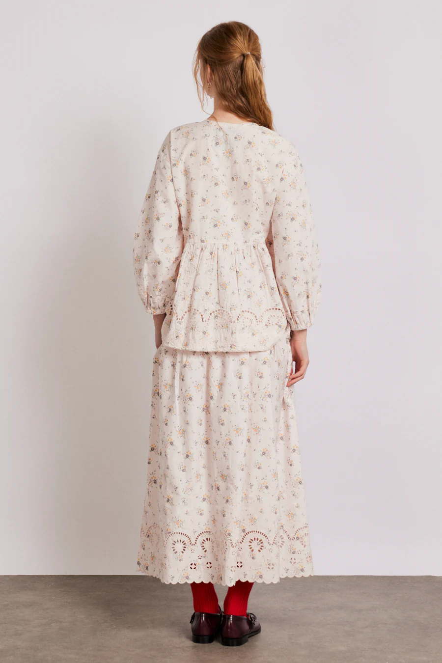 gretchen skirt - vintage ditsy