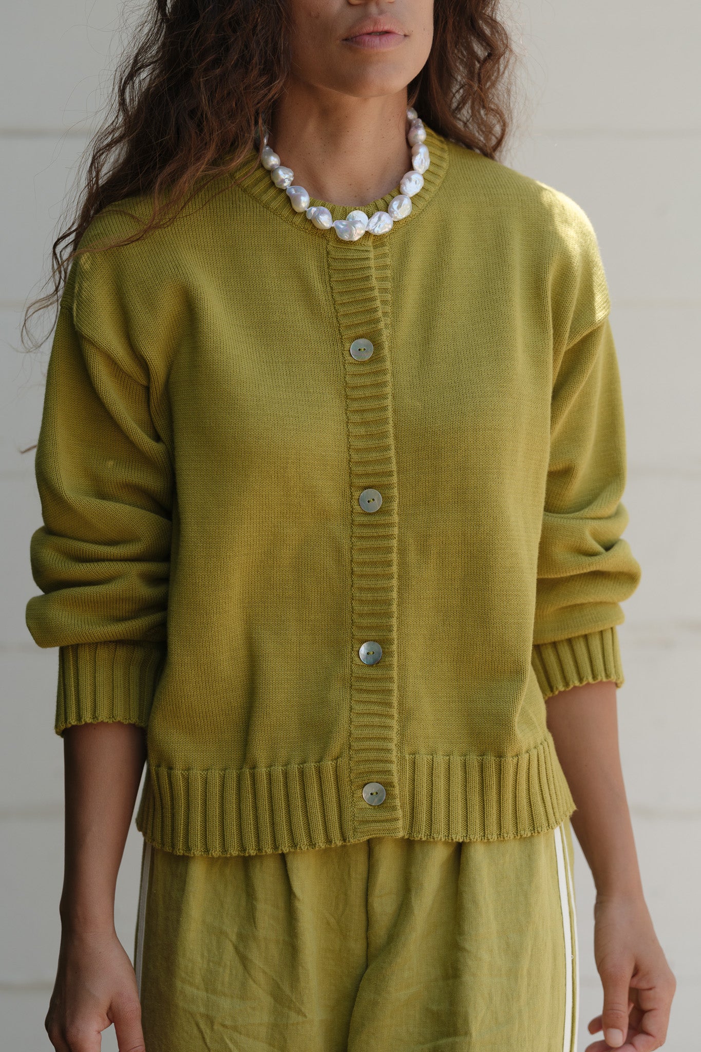 The Cotton Knit Cardigan