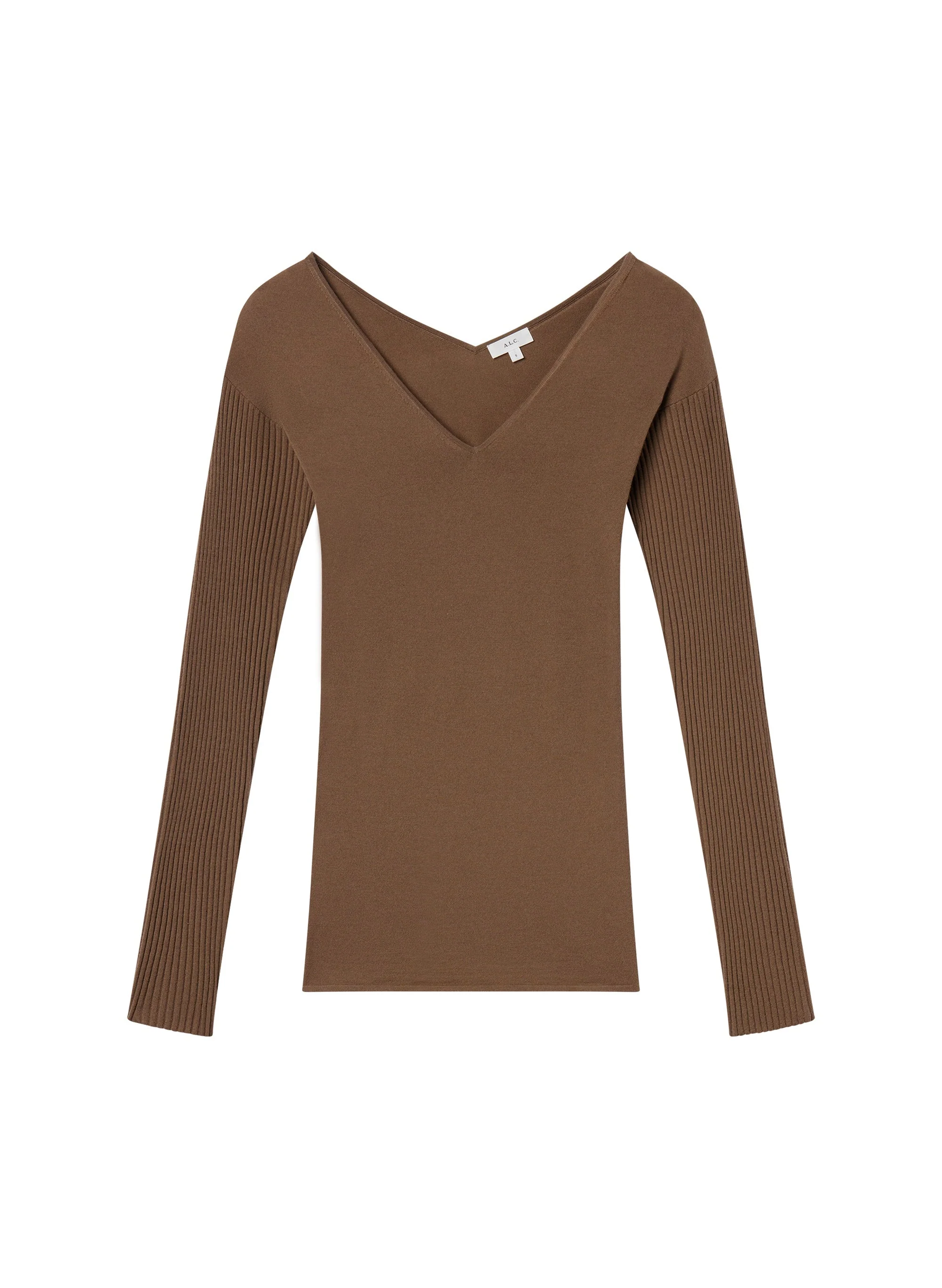 Keaton Ribbed Merino Top