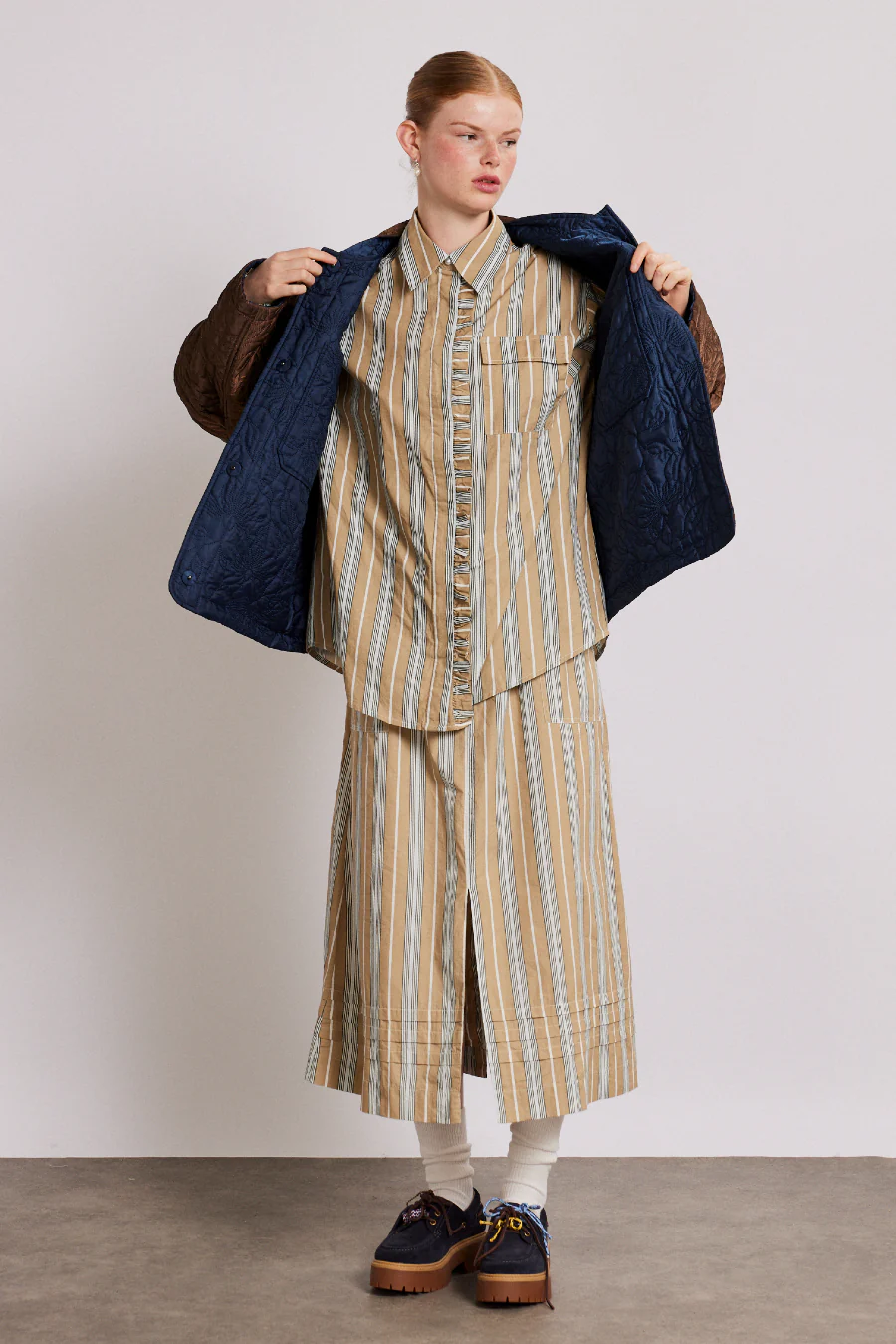 susie quilted reversible bomber