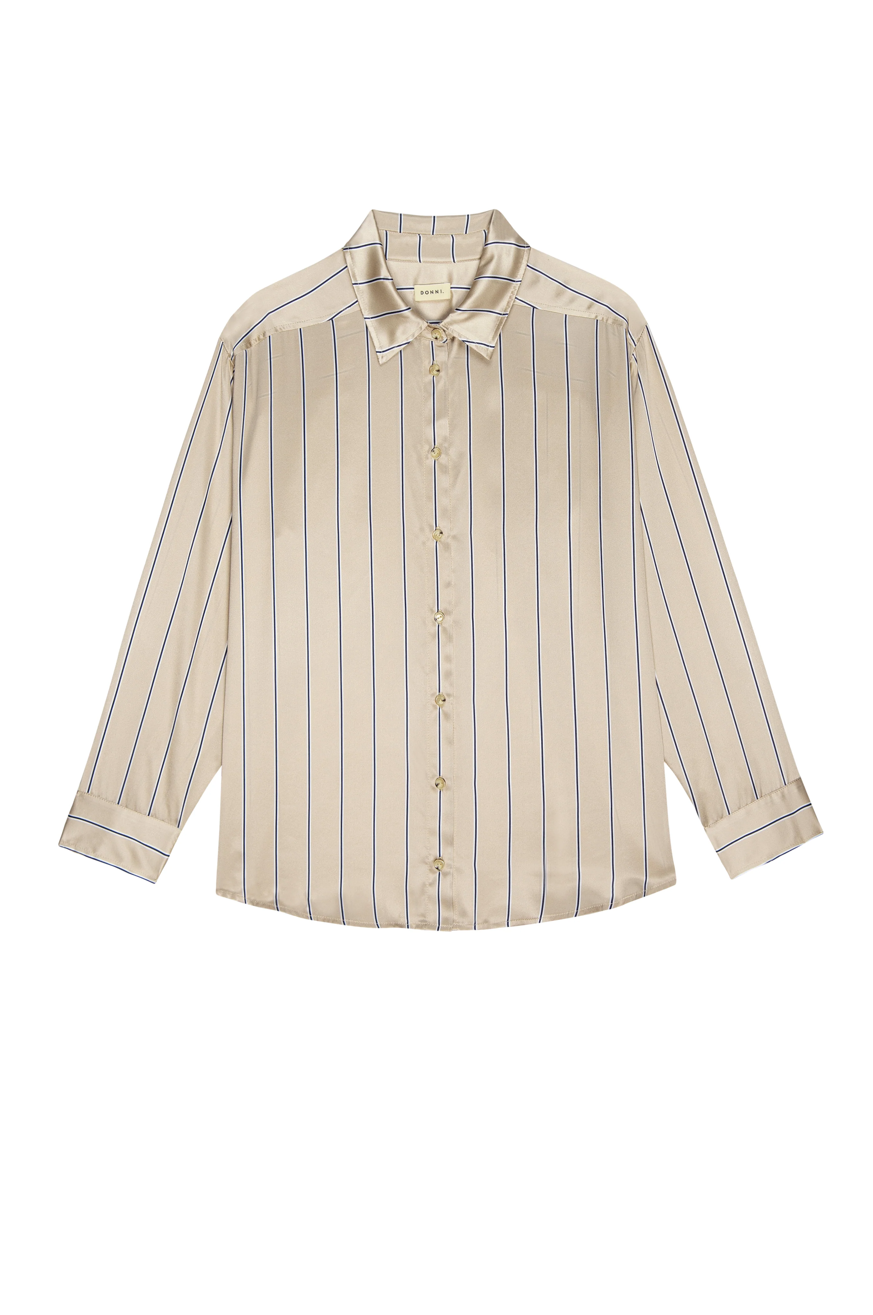 The Silk Pinstripe Shirt