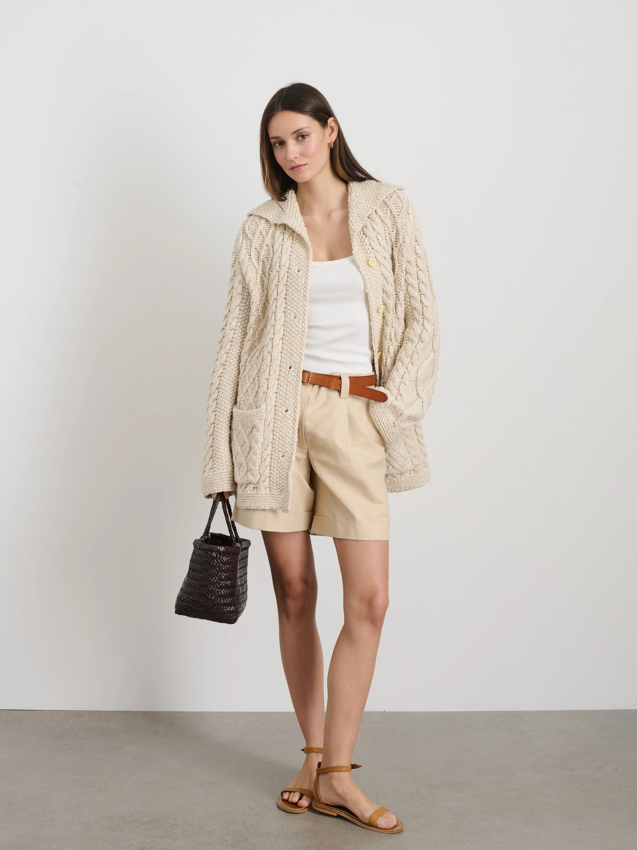 Ojai Cardigan in Cotton