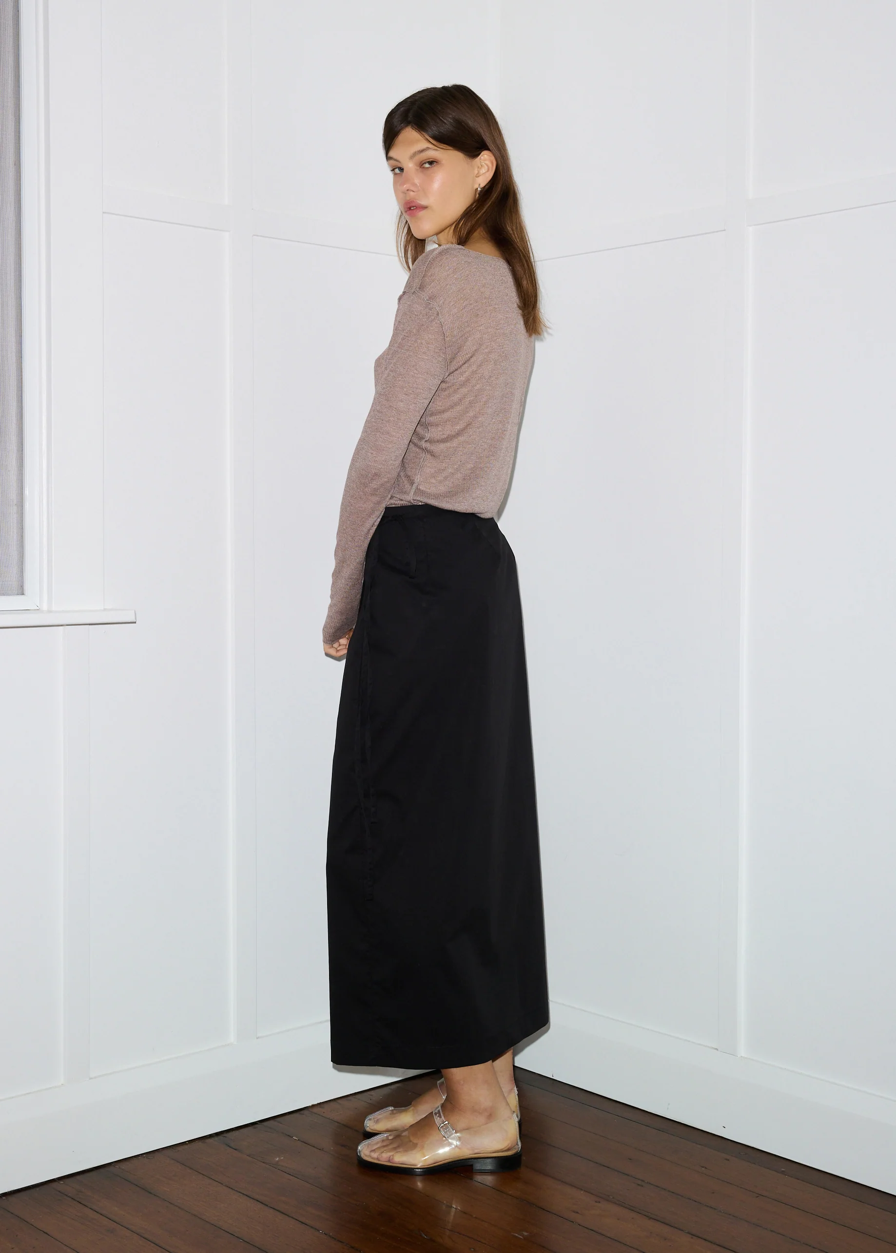 the knit long sleeve - mouse