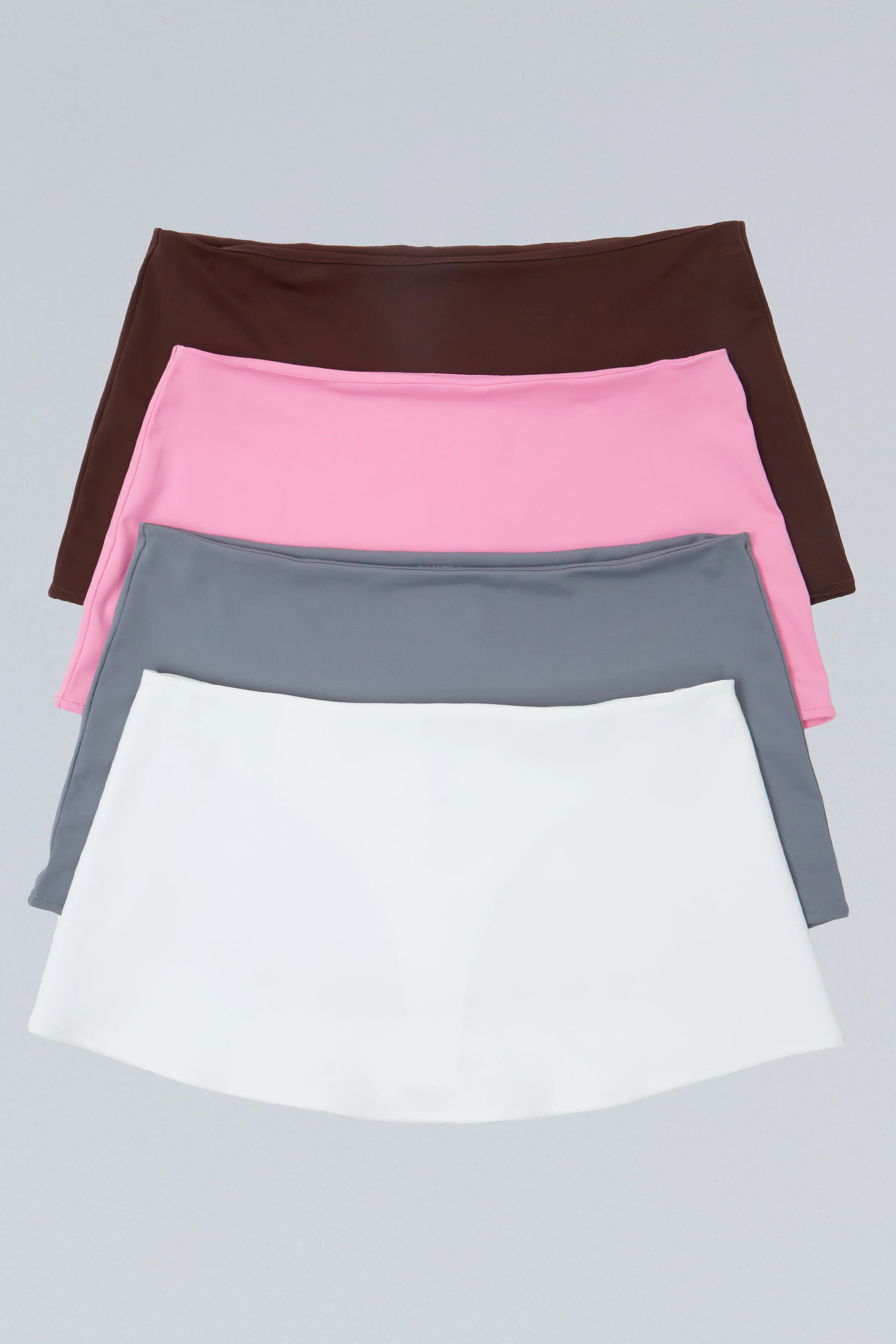 Micro Mini Stretch Skirt. 4-pack