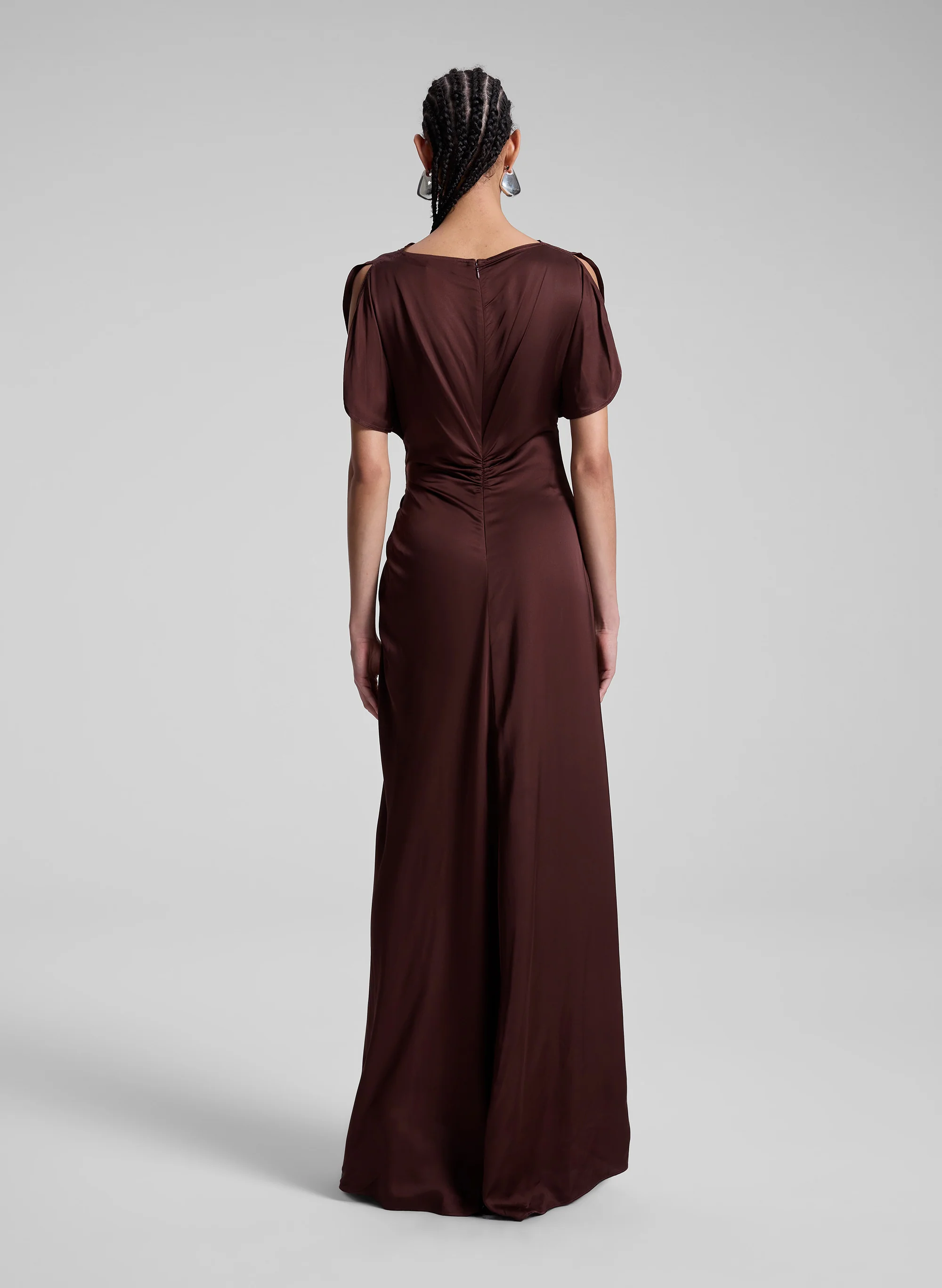 Nadia Satin Gown