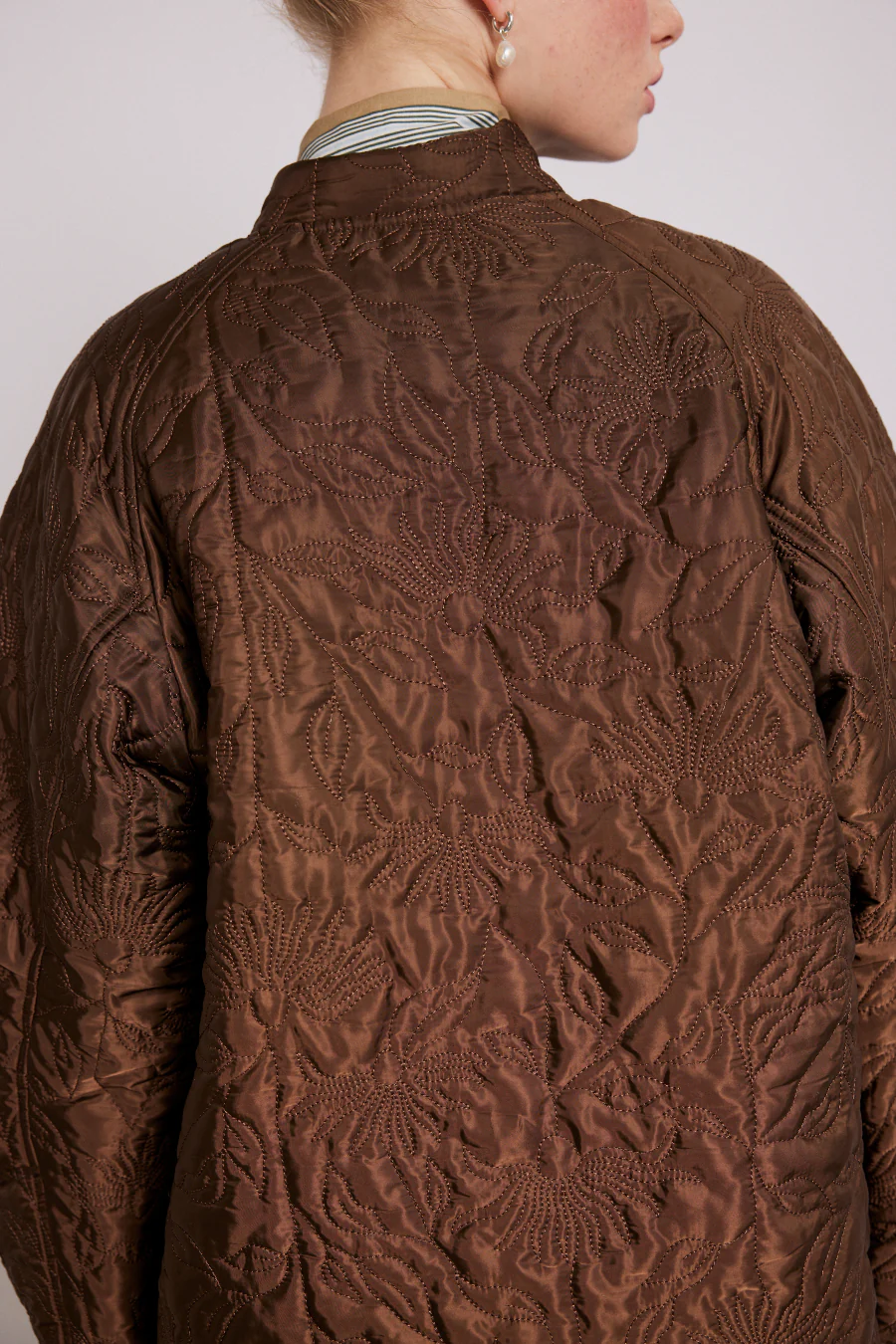 susie quilted reversible bomber
