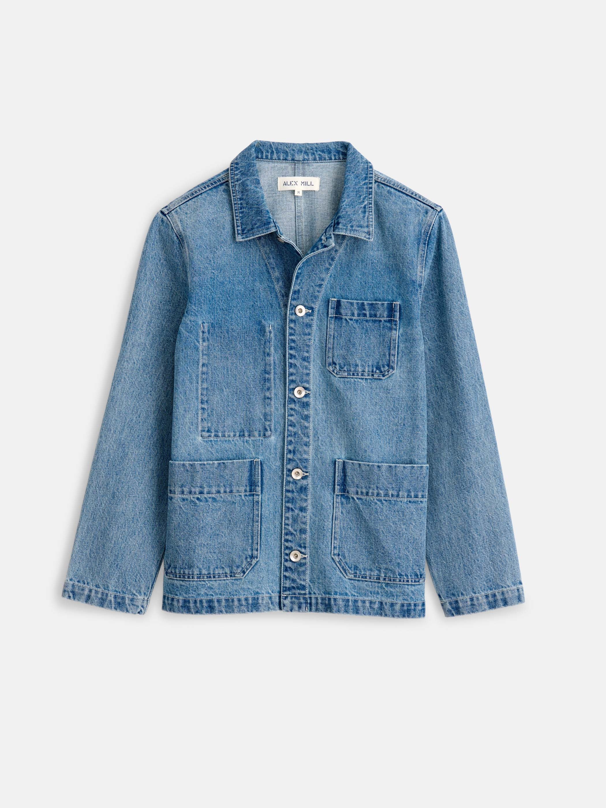Britt Work Jacket in Denim