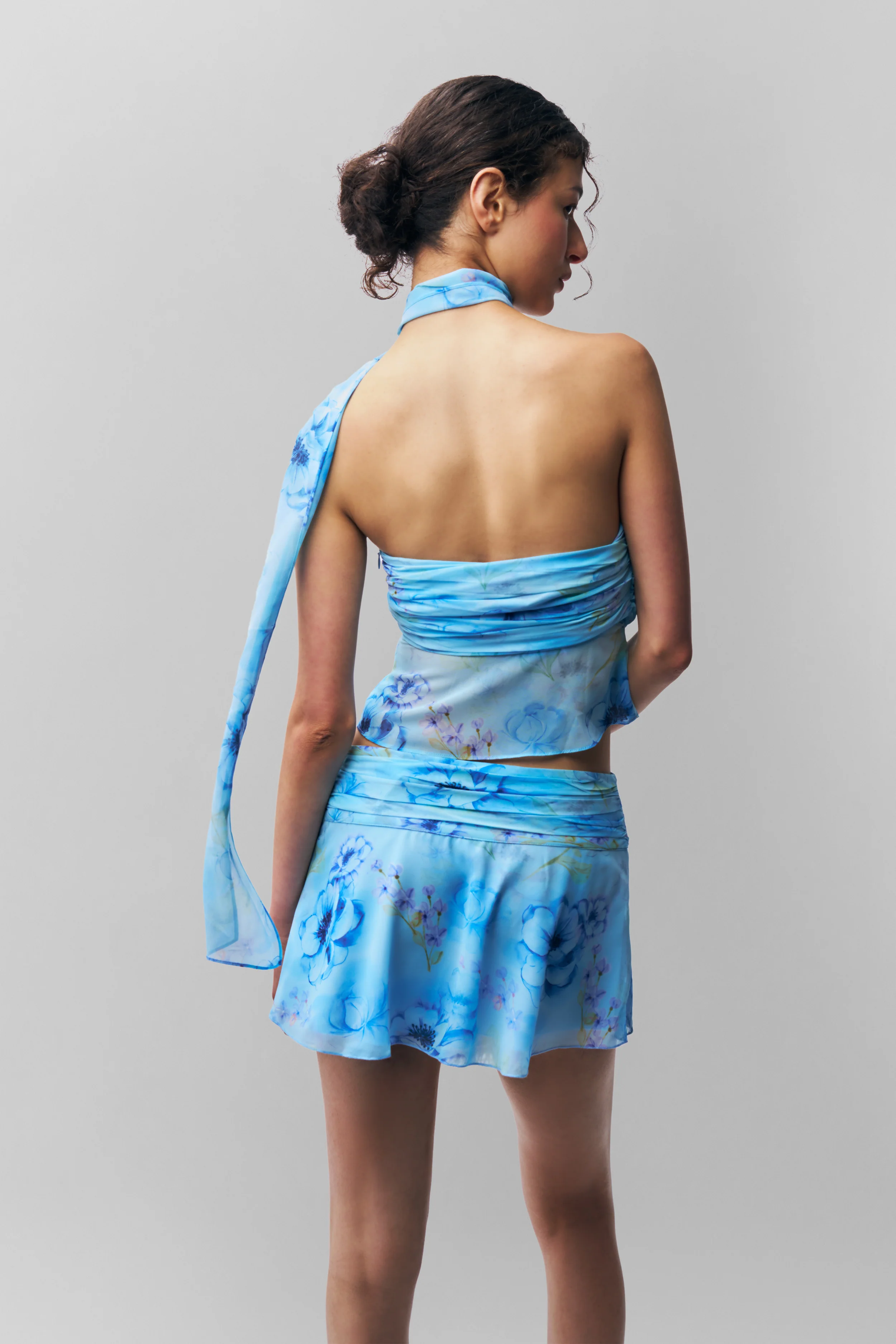 Chiffon Wrap Around Top