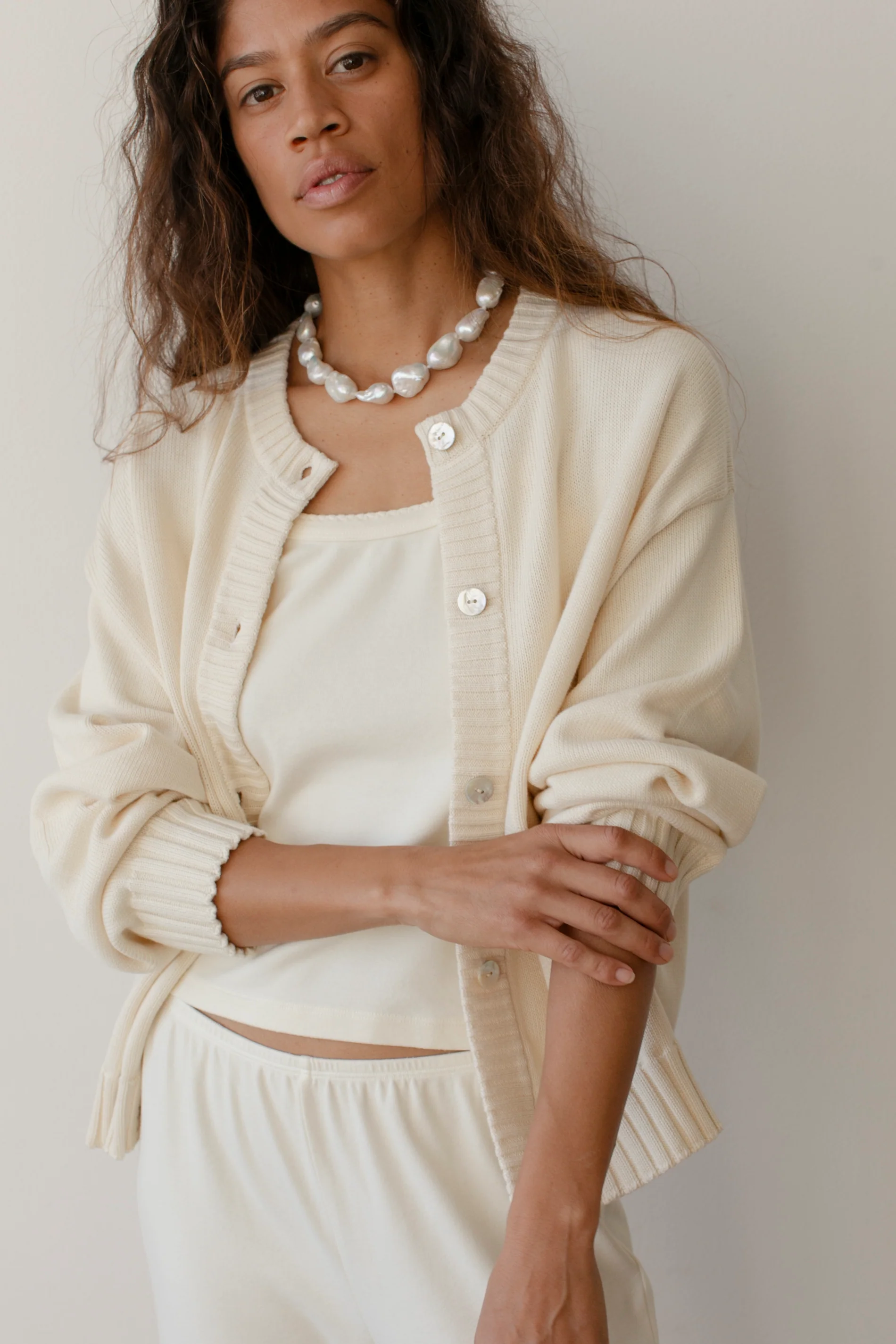 The Cotton Knit Cardigan