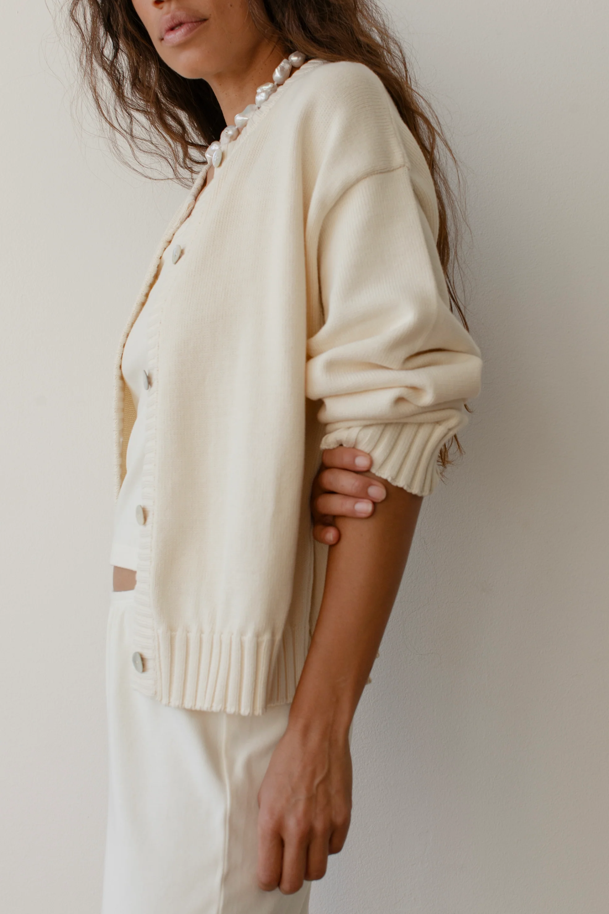 The Cotton Knit Cardigan